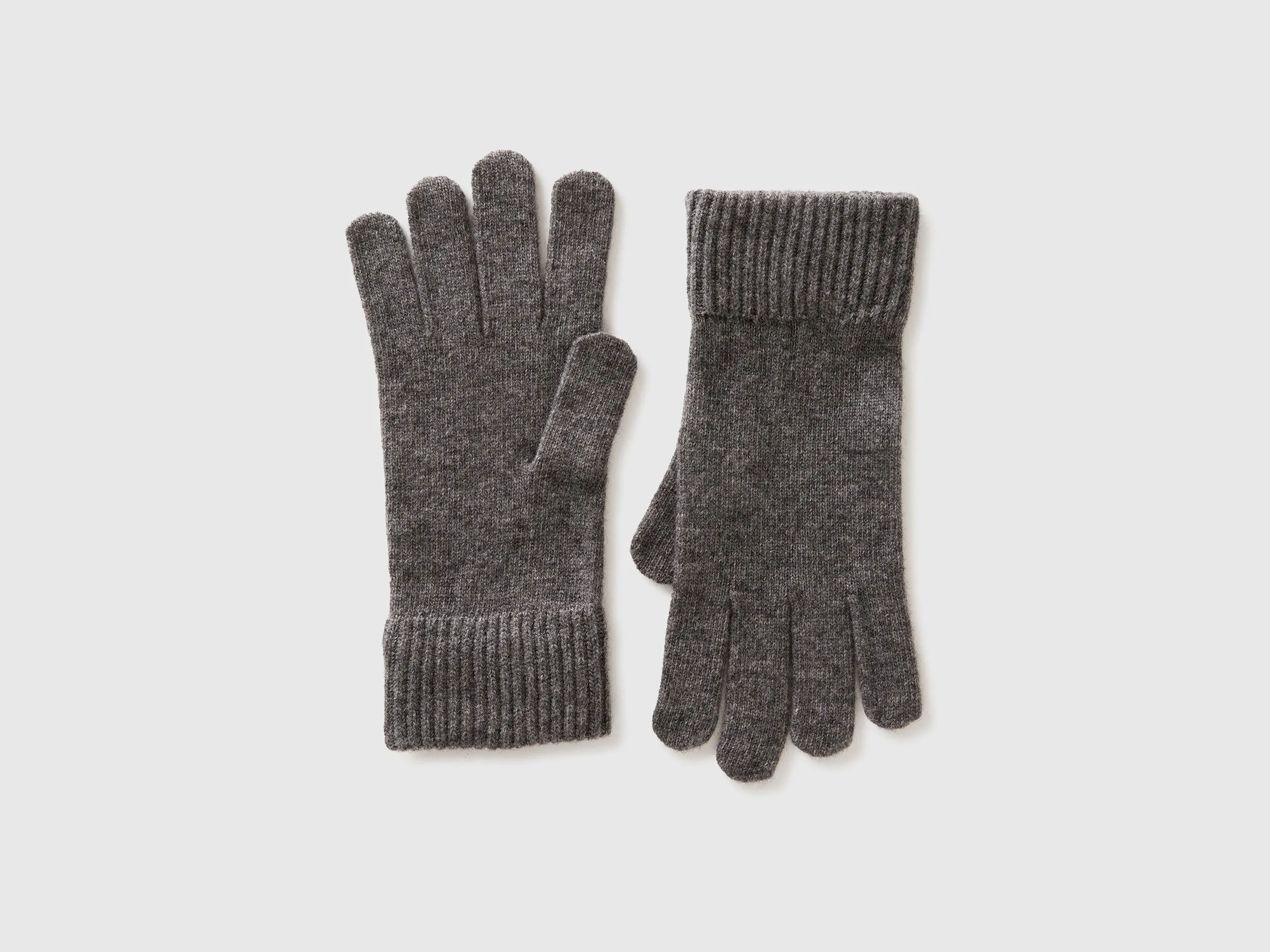 Gants en pure laine vierge - Gris Foncé