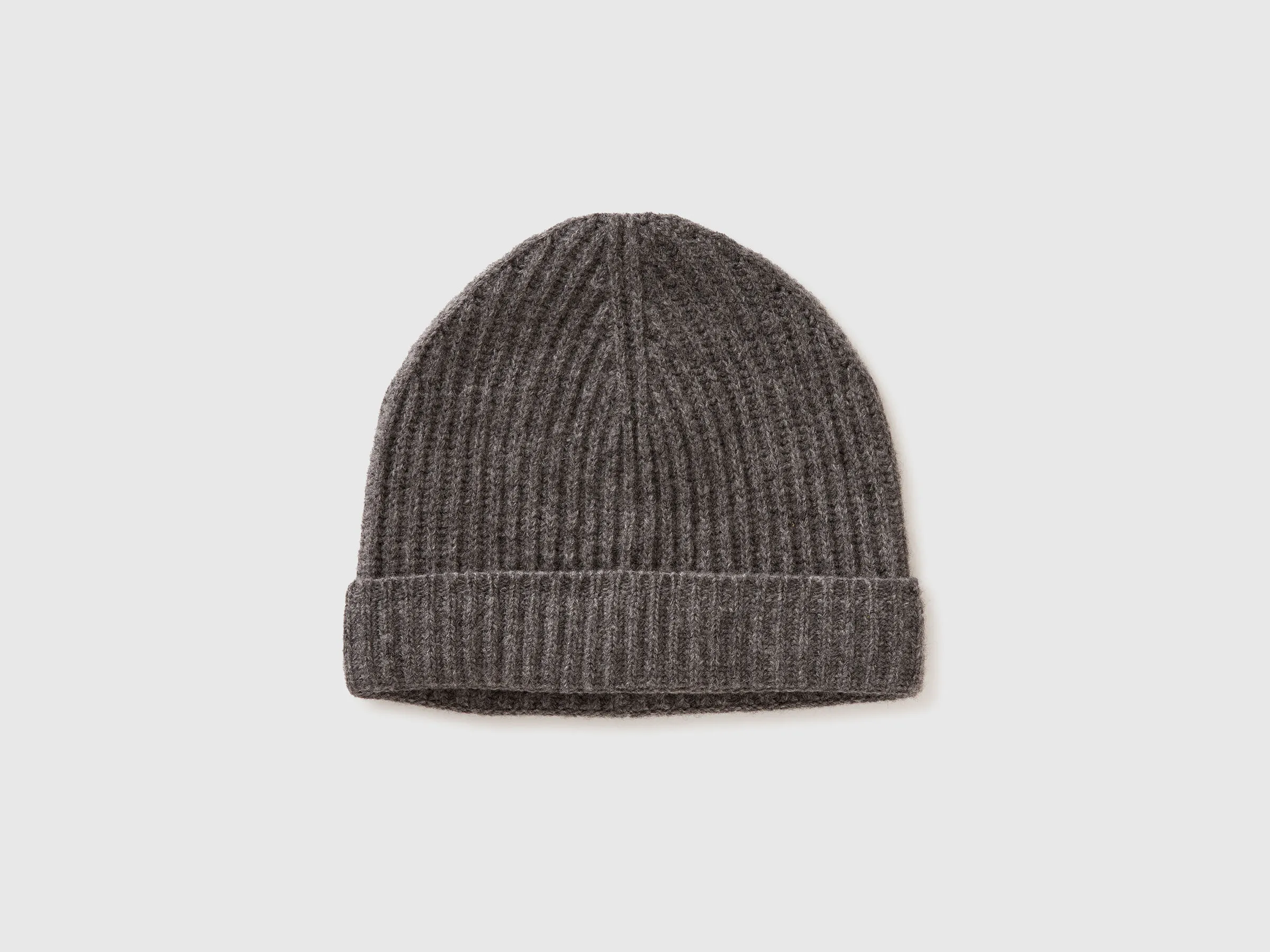 Bonnet en pure laine vierge - Gris Foncé