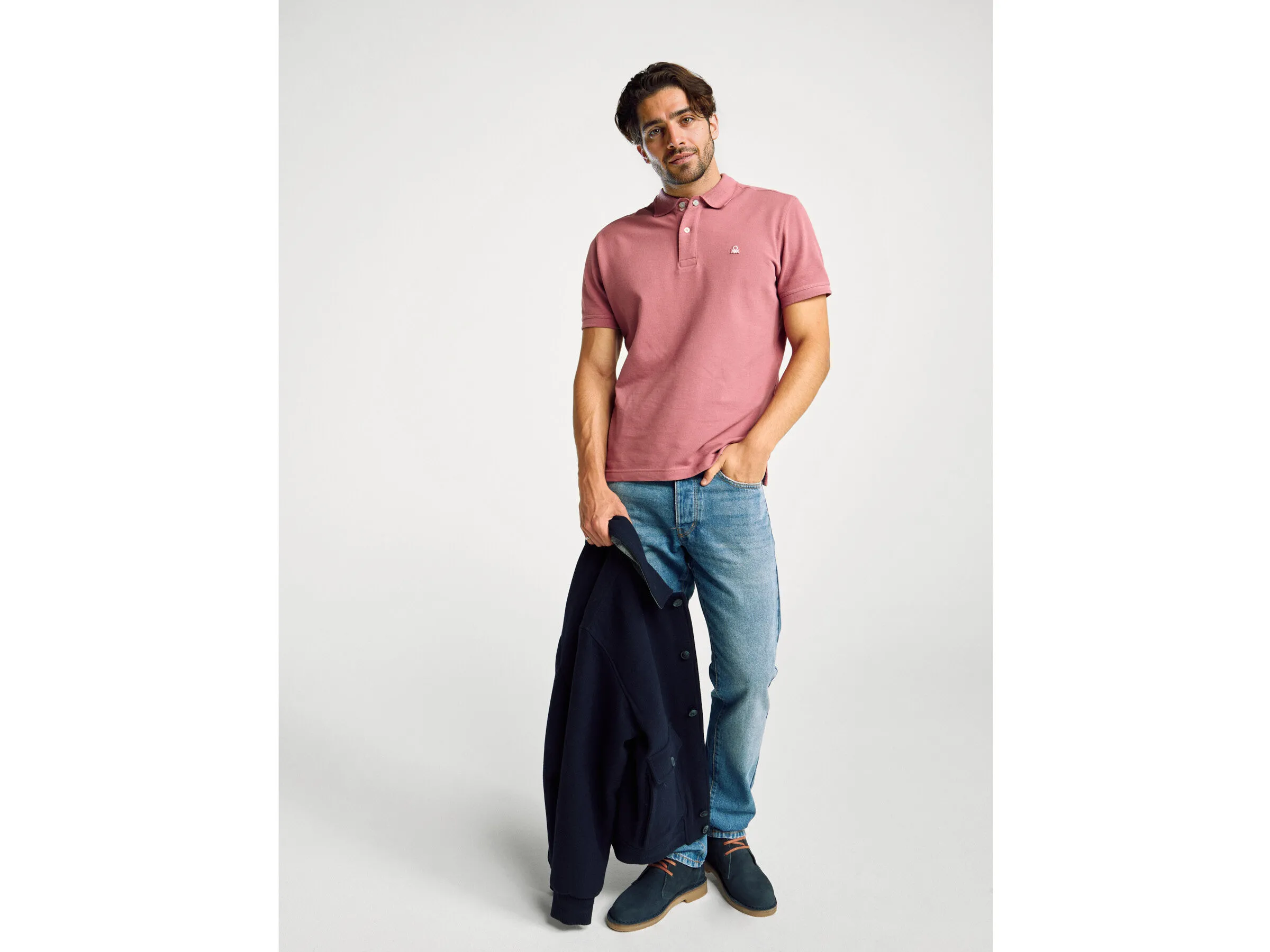 Polo coupe régulière - Rose