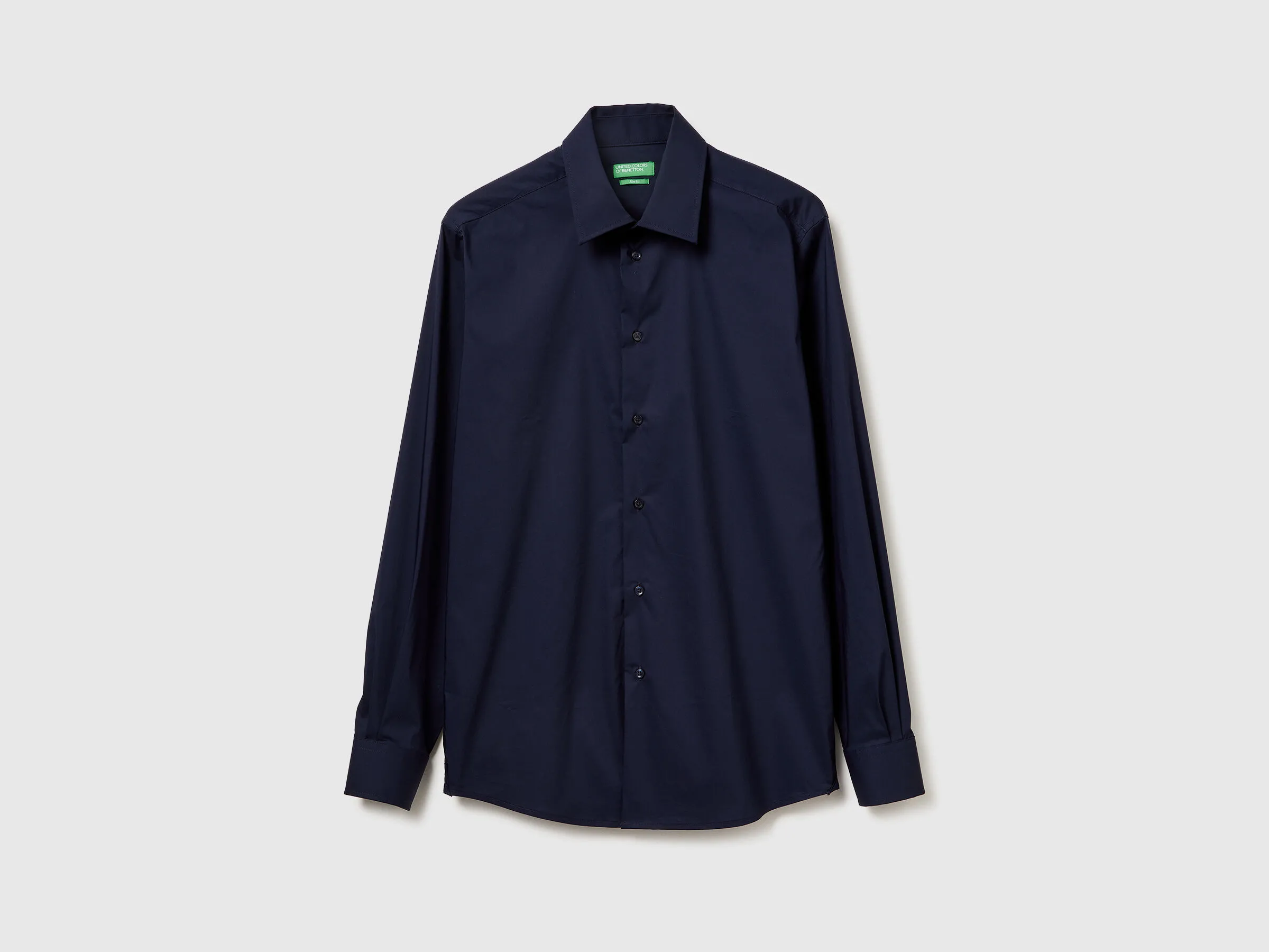 Chemise slim fit - Bleu Foncé