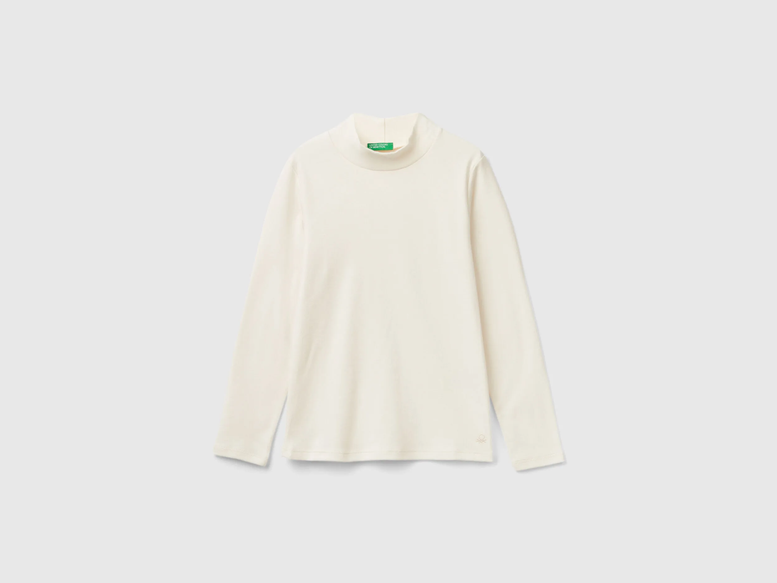 T-shirt en pur coton bio - Crème