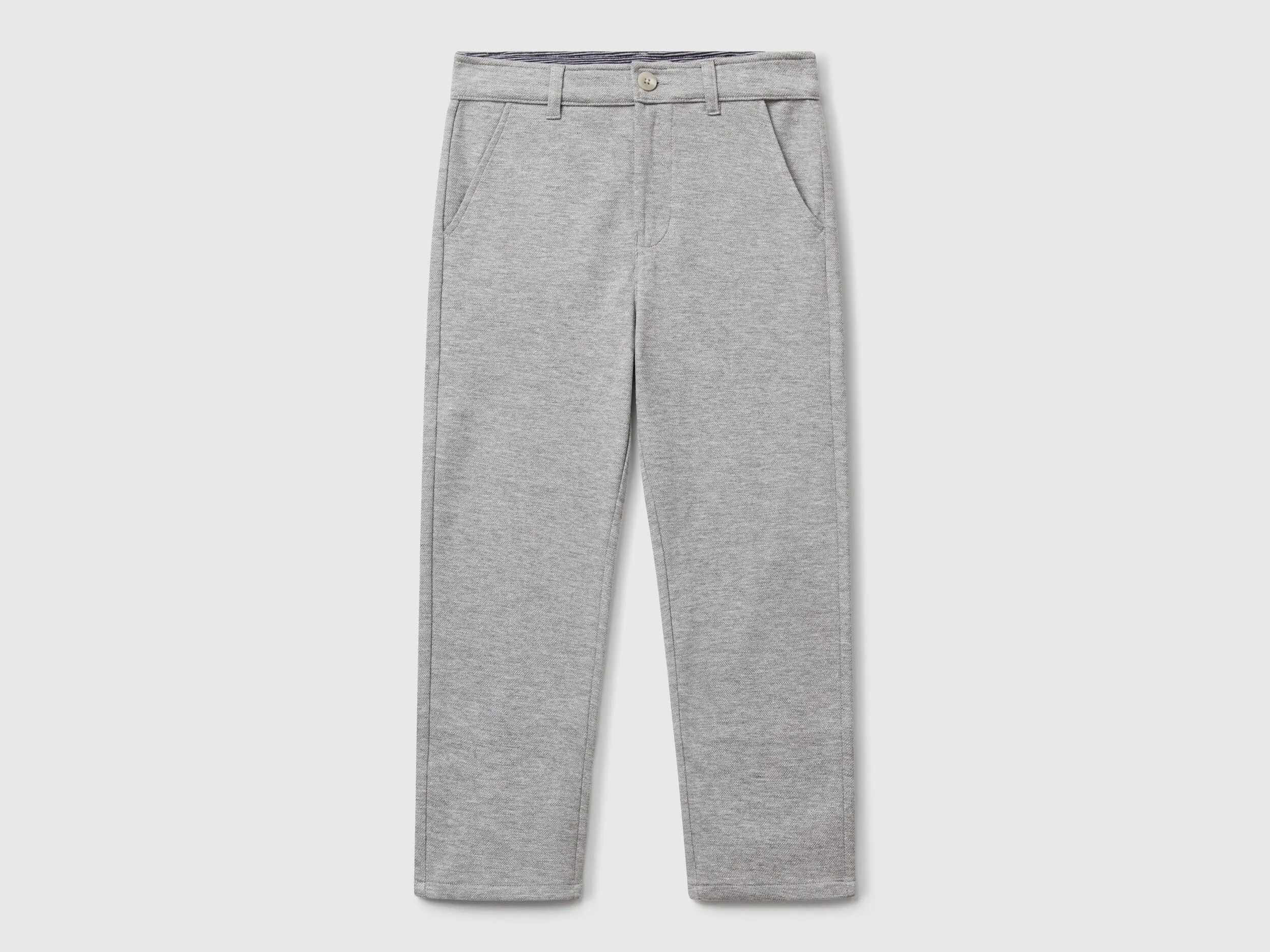 Pantalon coupe régulière - Gris Clair