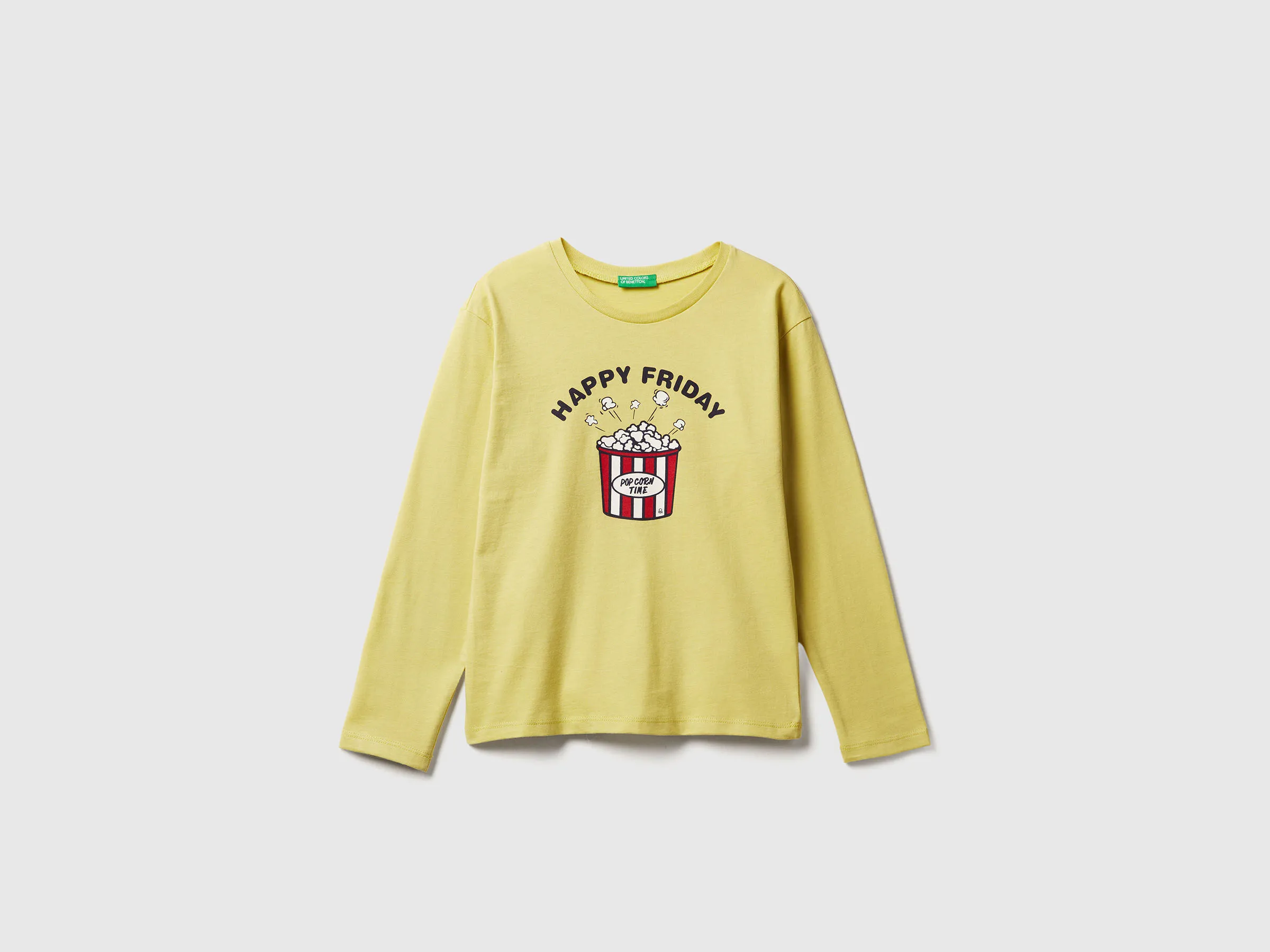 T-shirt imprimé - Jaune