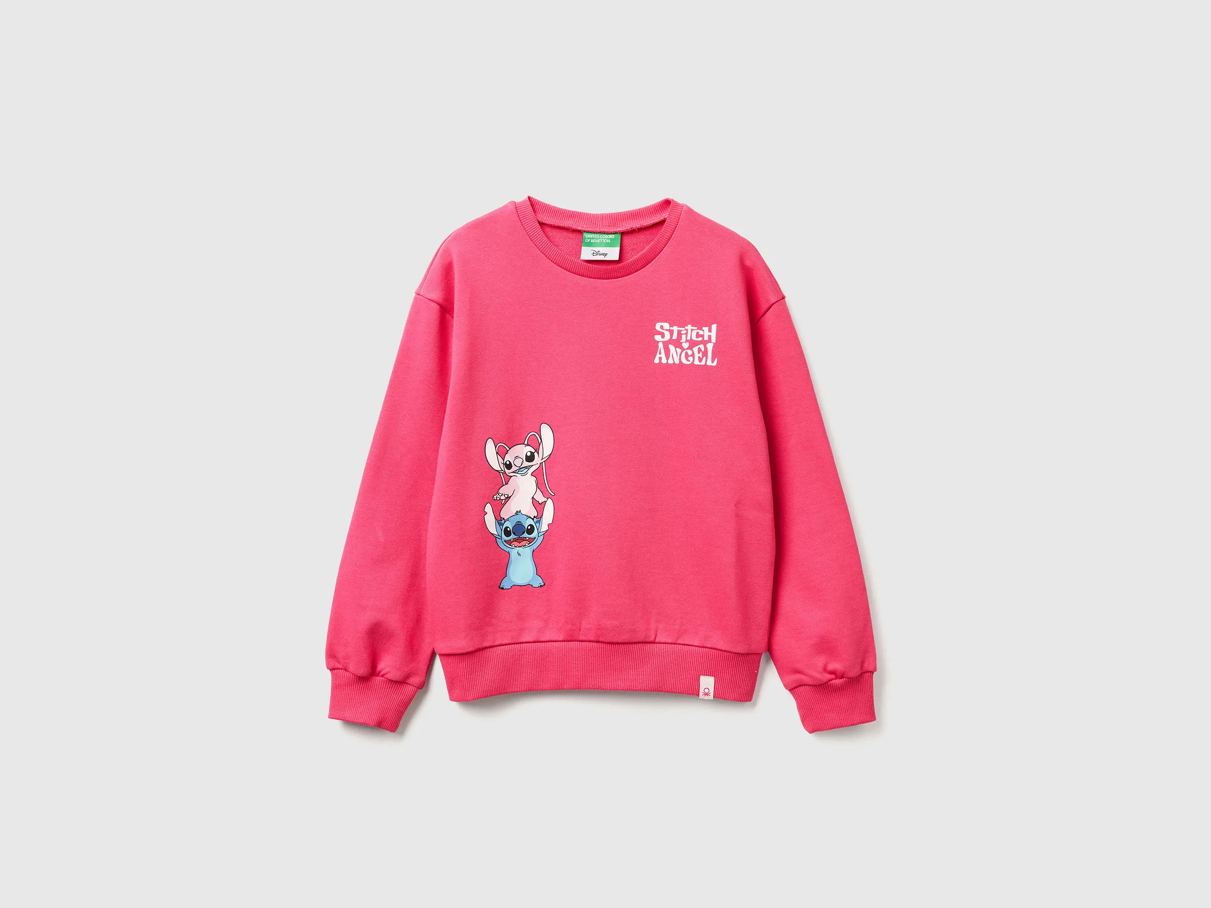 Sweat-shirt ©Disney Lilo & Stitch - Fuchsia