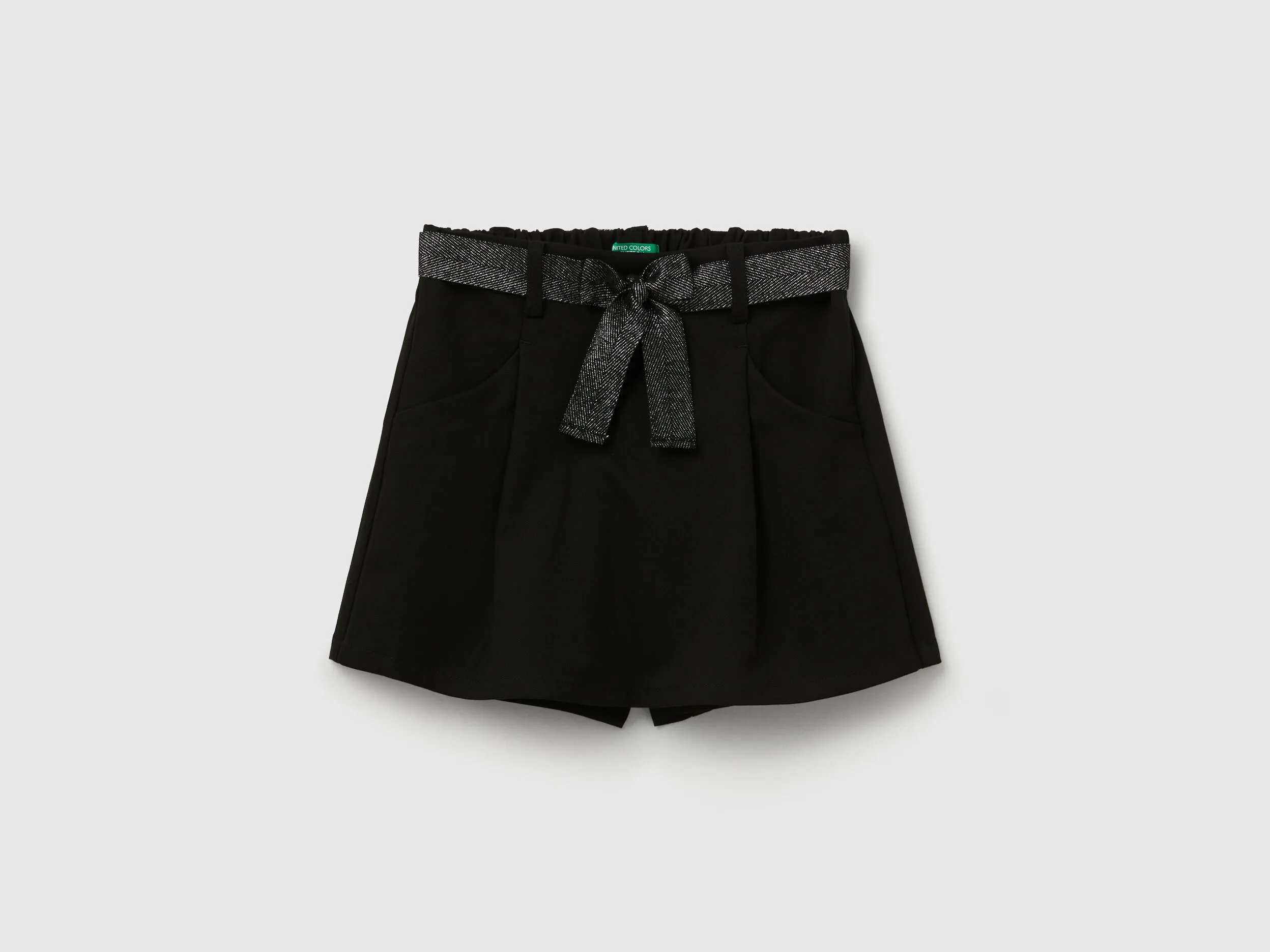 Culotte avec ceinture - Noir