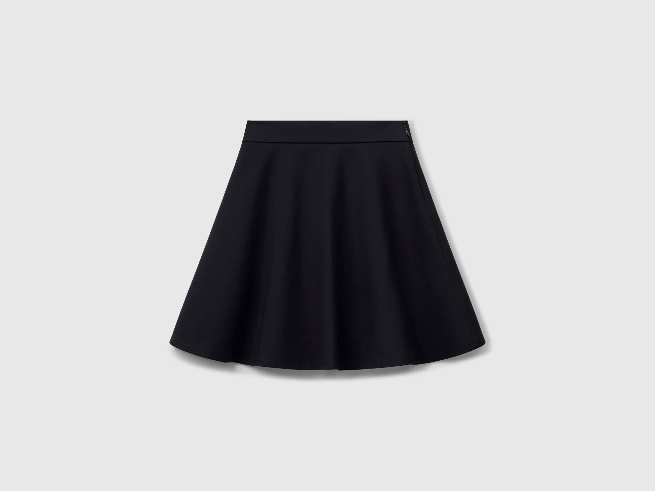 Jupe en mélange de viscose - Noir