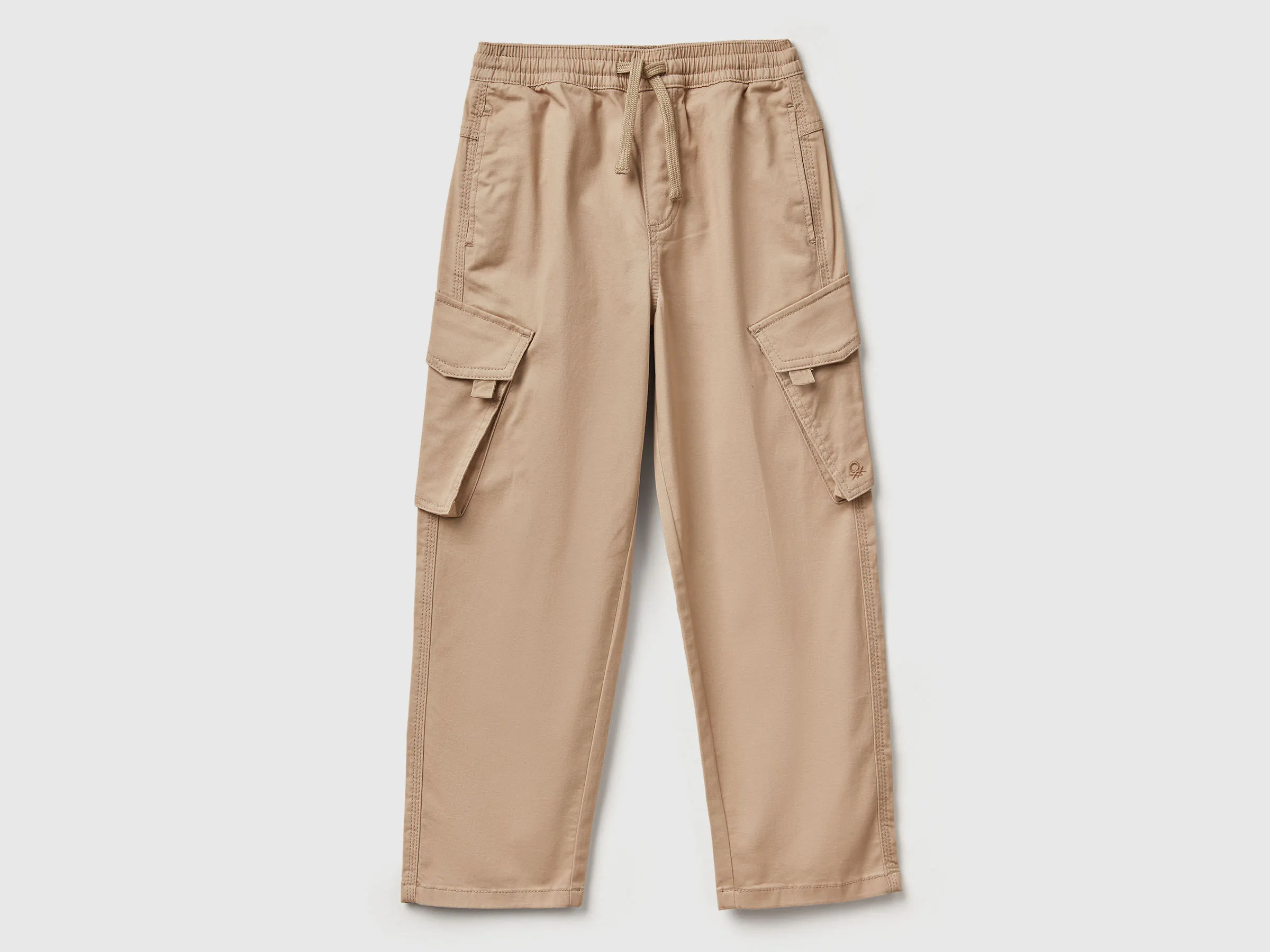Pantalon cargo coupe régulière - Beige