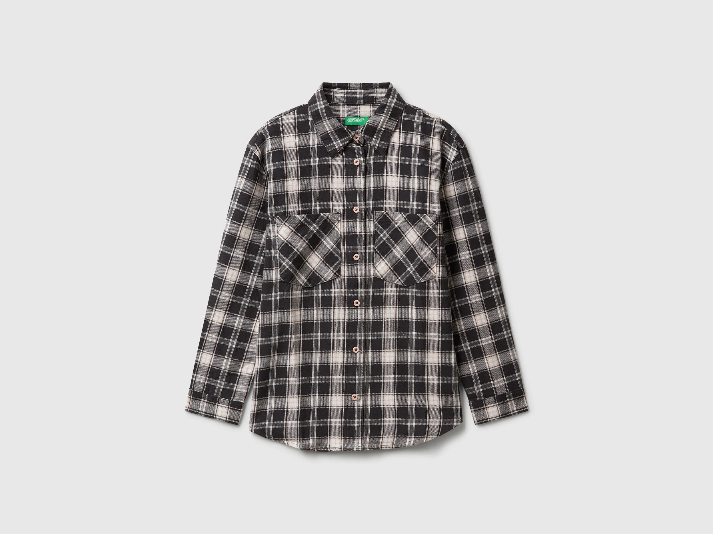 Chemise à carreaux avec poches - Multi-color