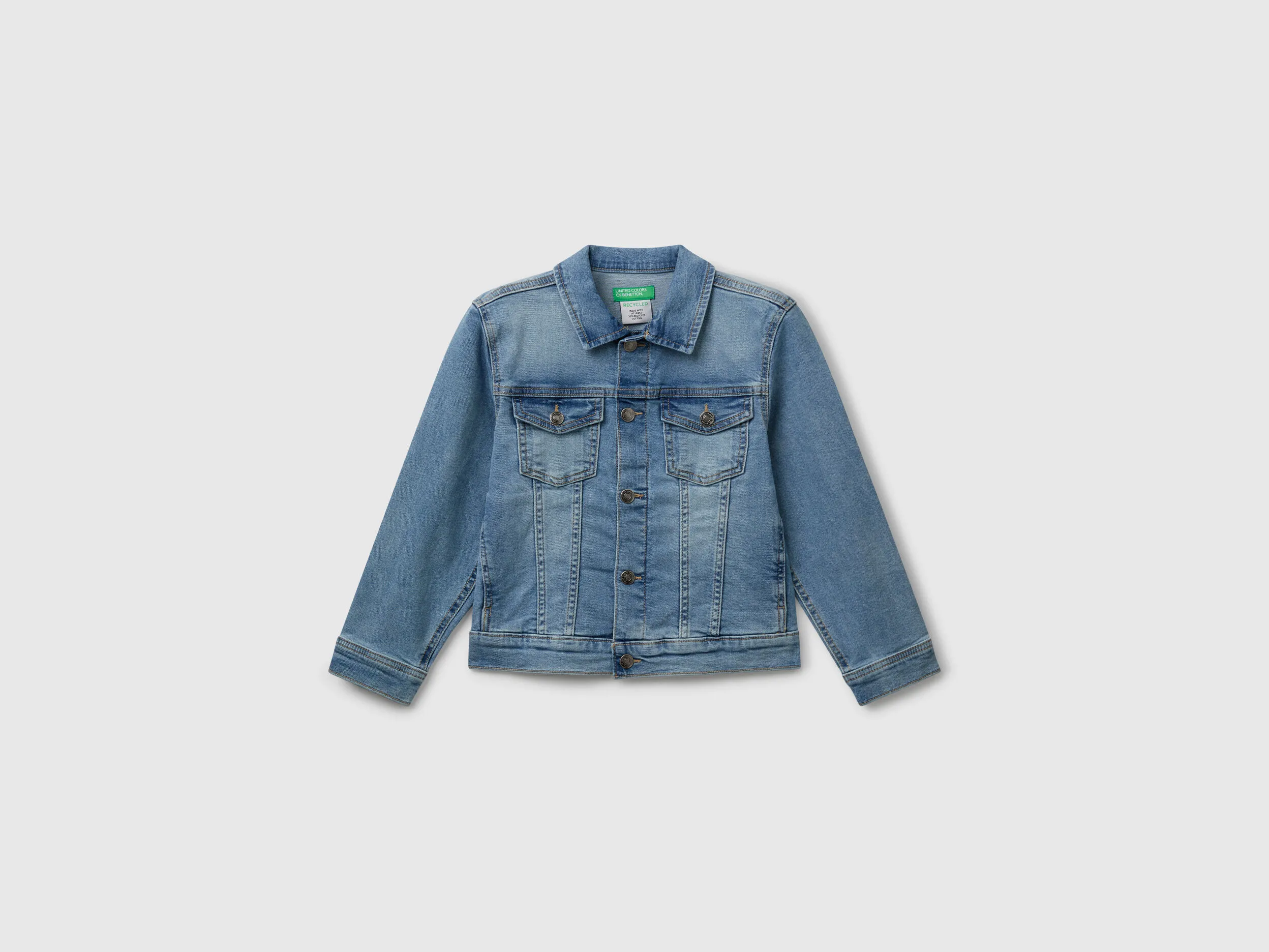 Veste en jean - Bleu Clair