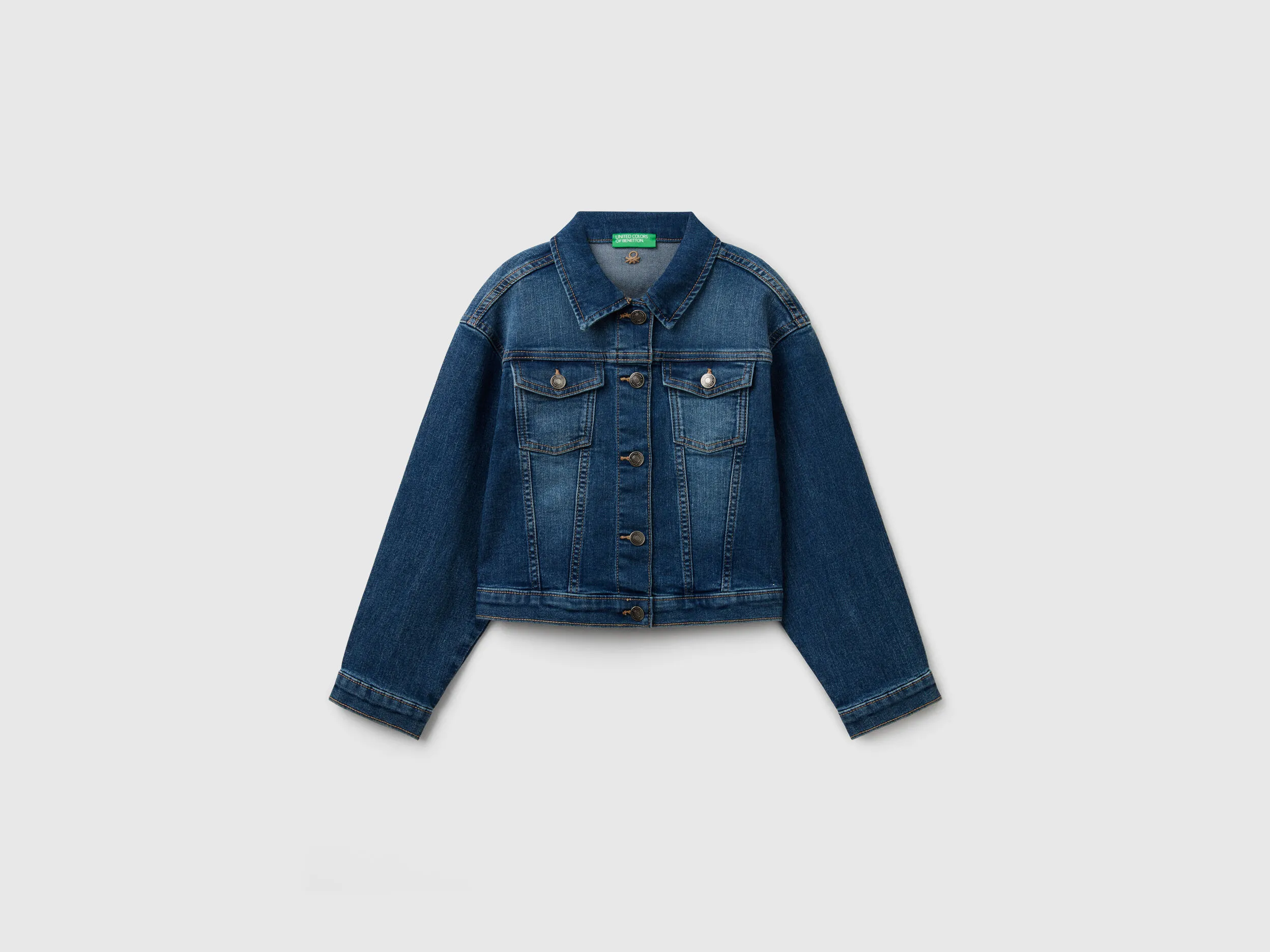 Veste en jean oversize - Bleu