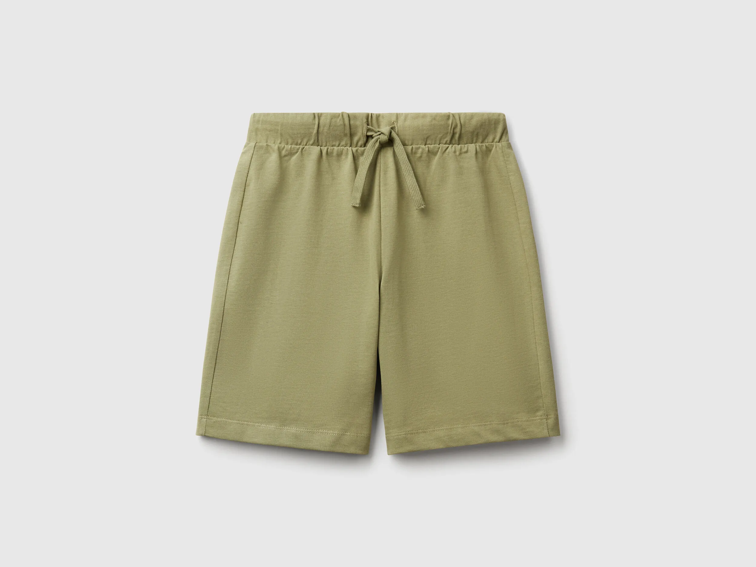 Bermuda 100% coton - Vert olive