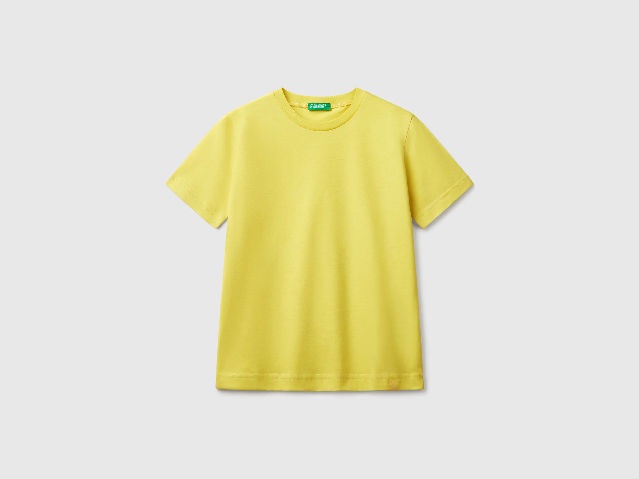 T-shirt à manches courtes en coton - Lime