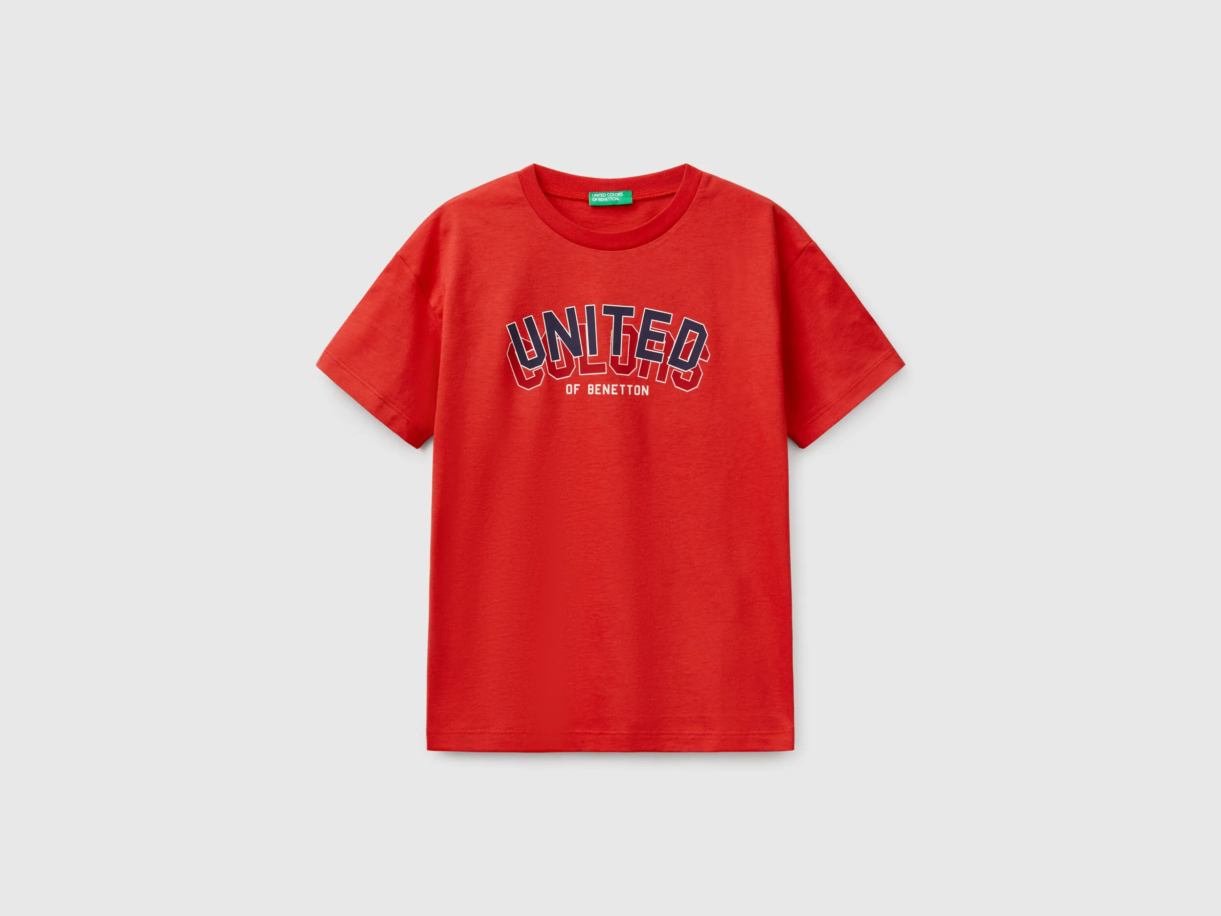 T-shirt à manches courtes 100% coton - Rouge