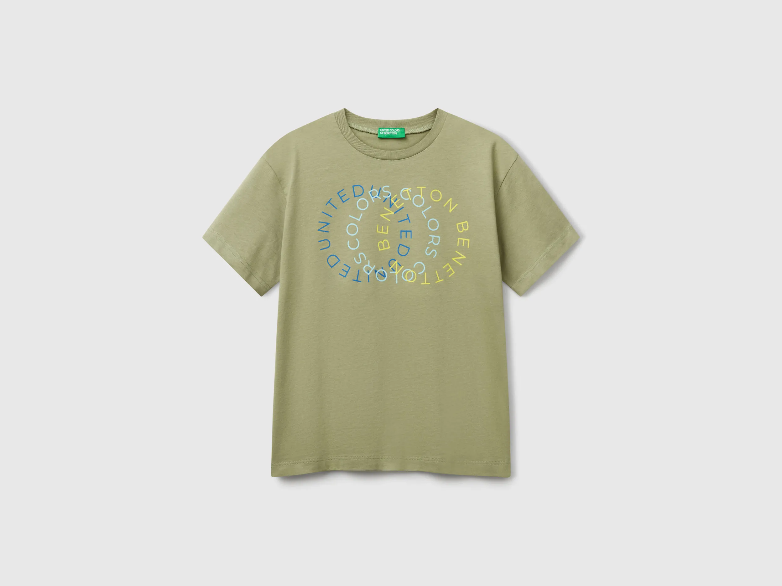 T-shirt avec logo - Vert olive