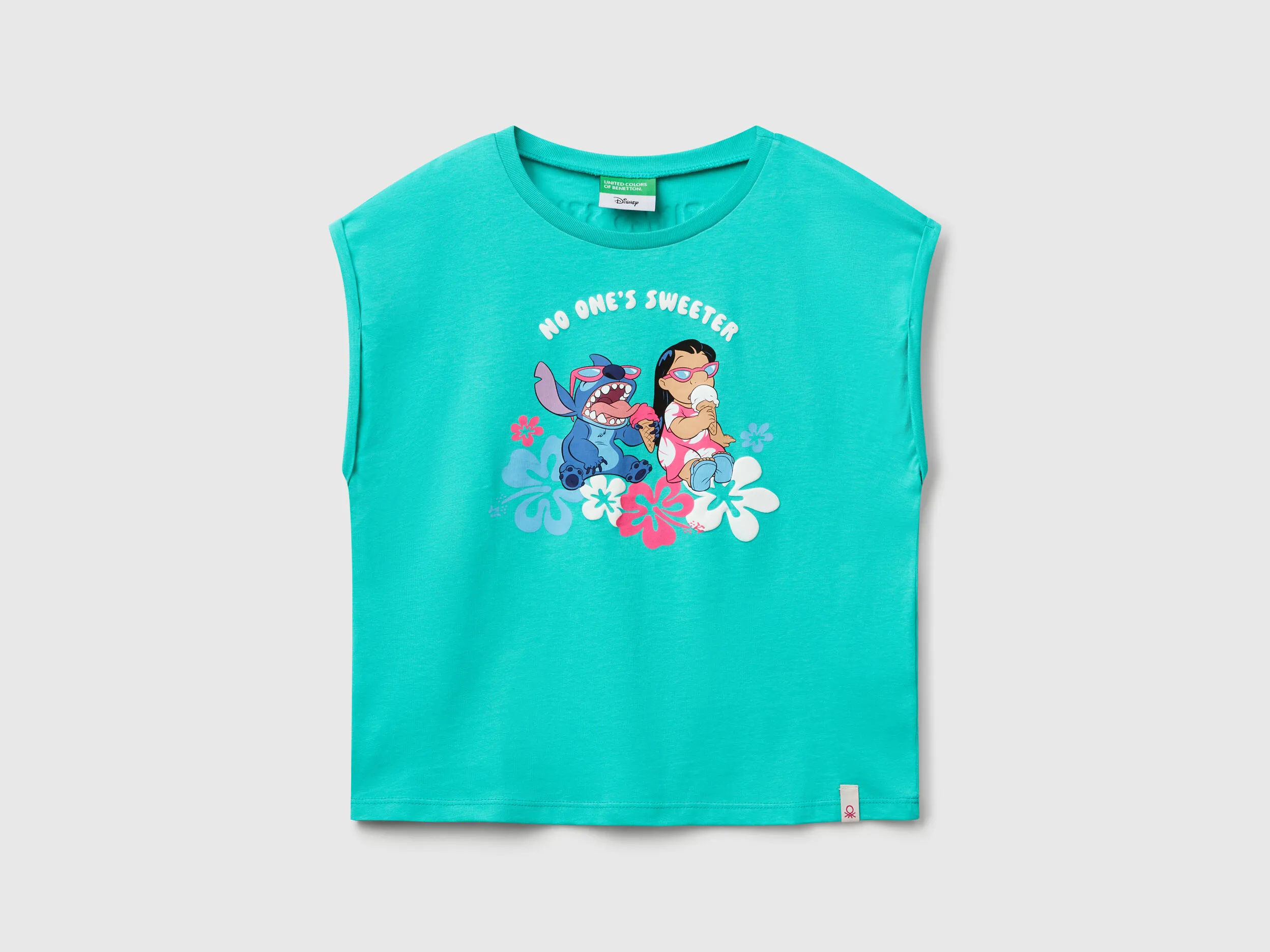 T-shirt ©Disney Lilo & Stitch - Bleu Fluo