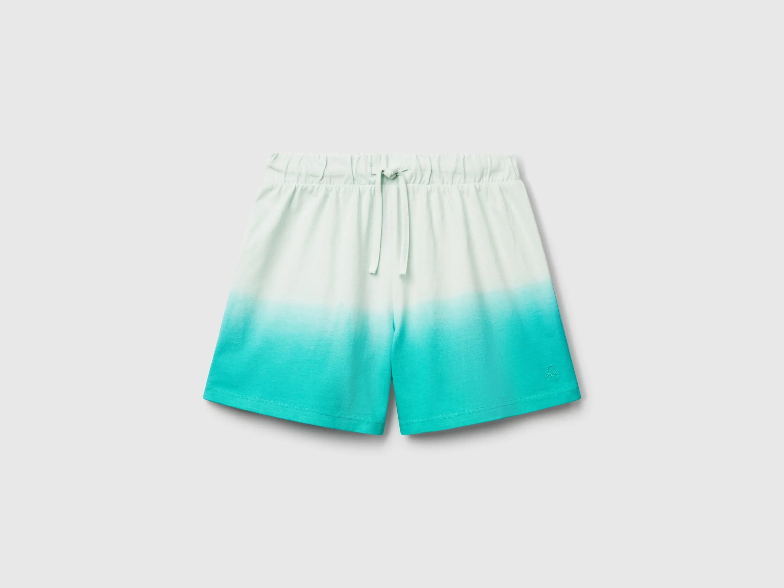 Short dip-dye - Bleu Vert
