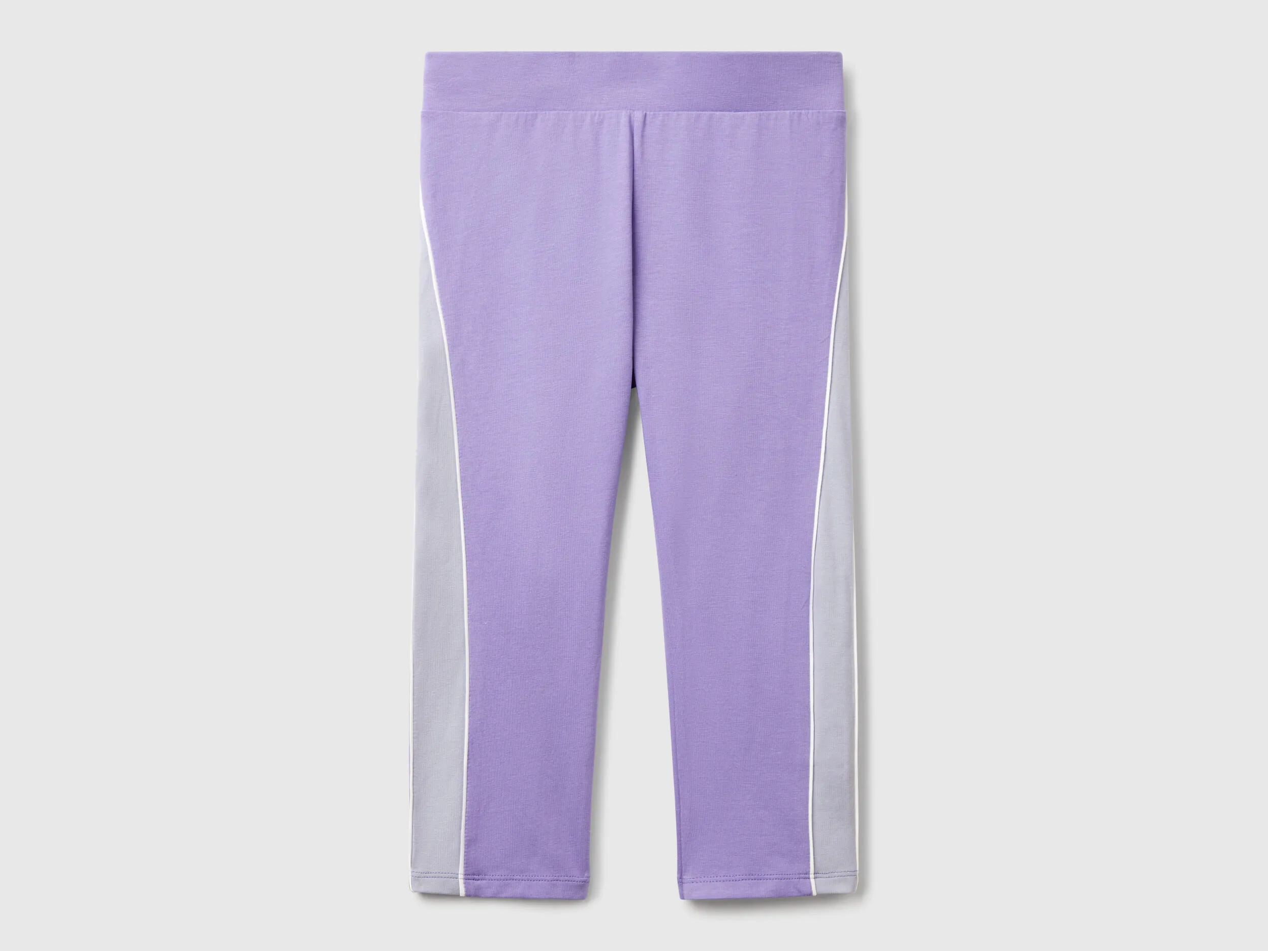 Legging de sport avec passepoil - Bleu Pervenche