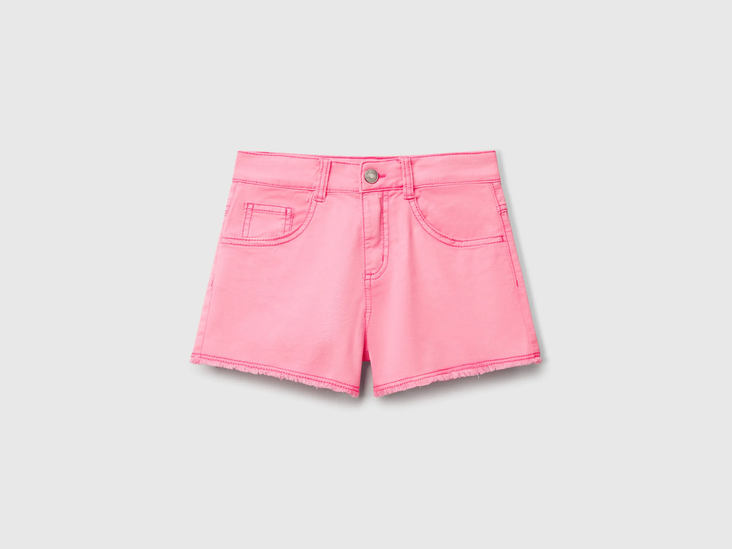 Short cinq poches - Rose Fluo