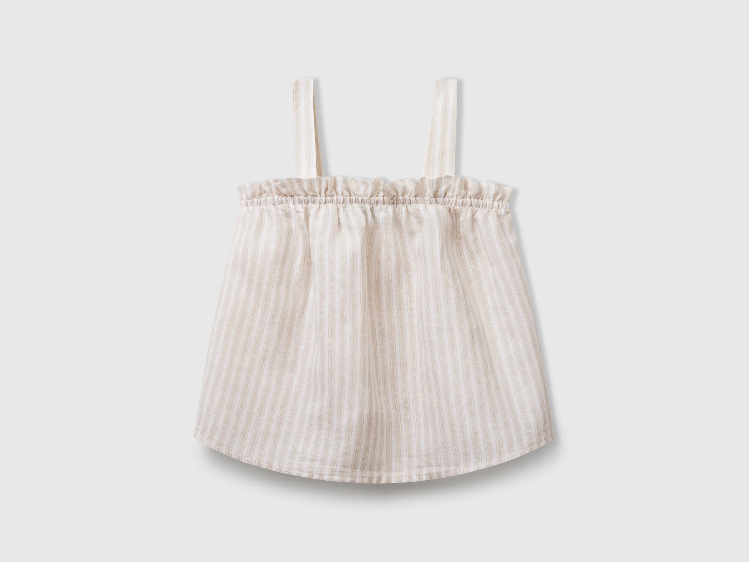 Haut rayé - Beige