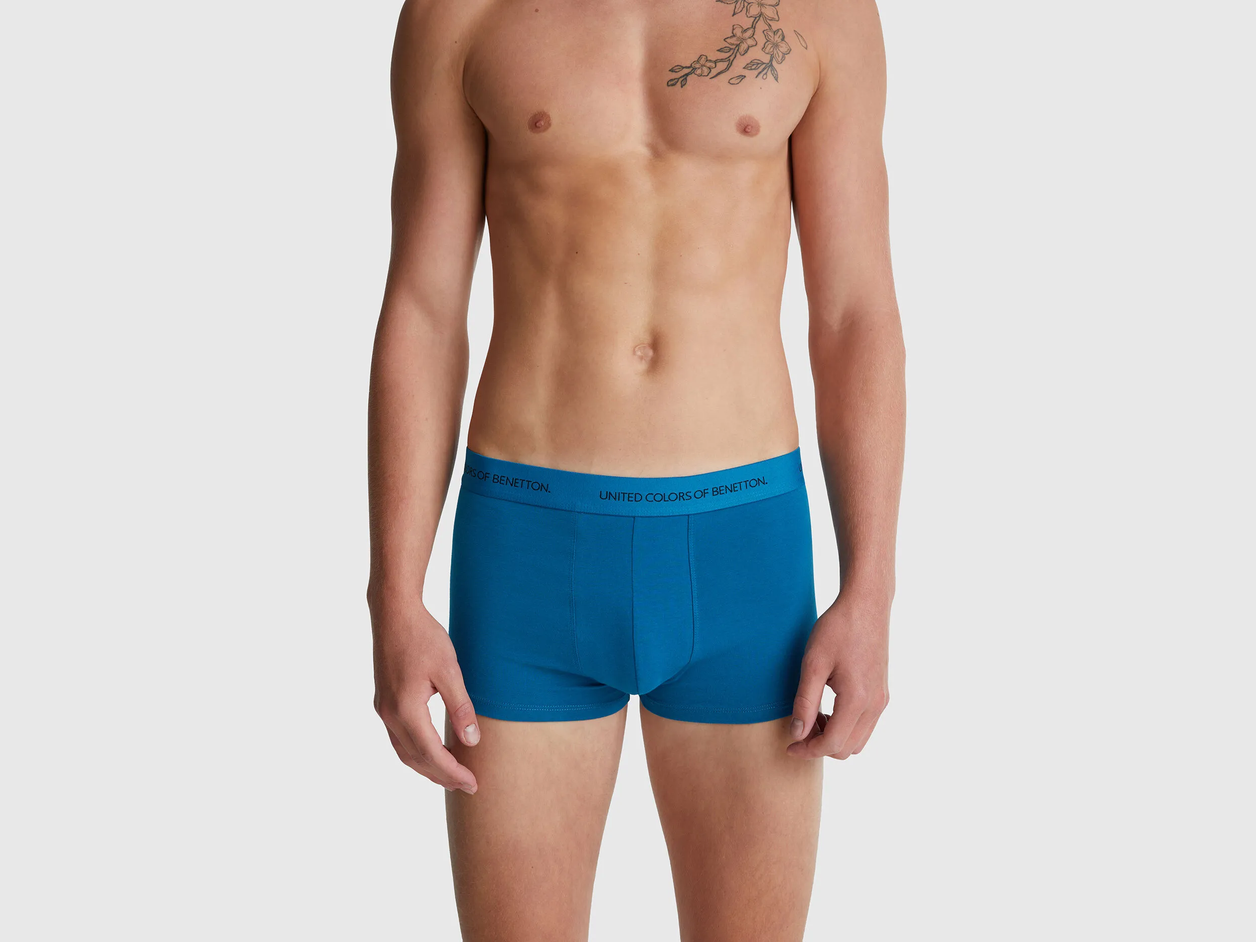 Boxer en coton extensible - Canard