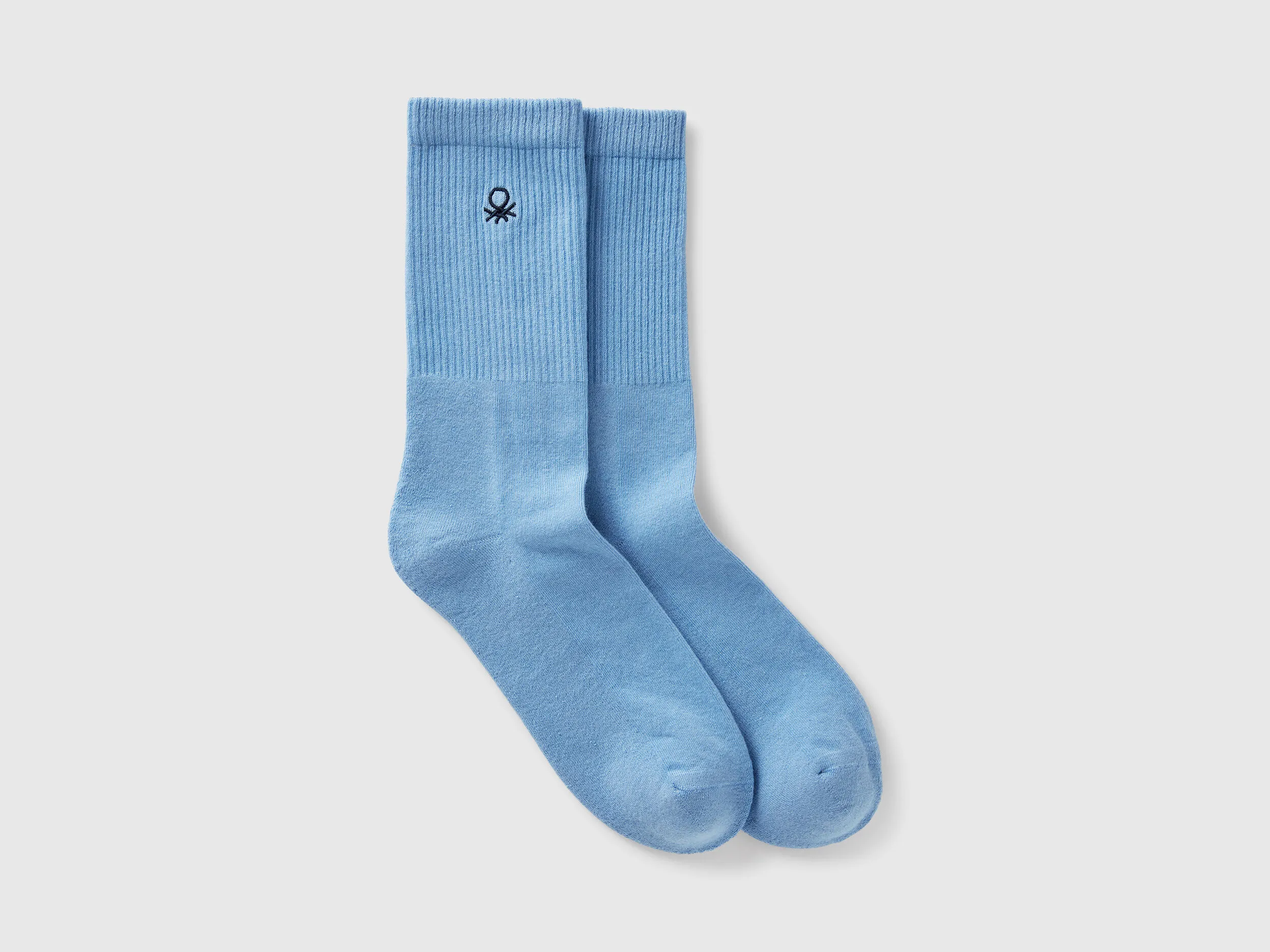 Chaussettes de sport en coton mélangé stretch - Turquoise