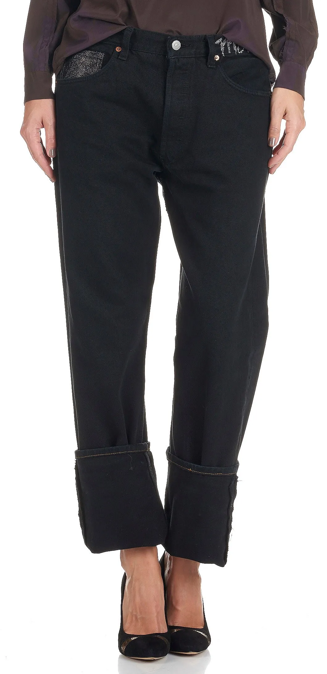 Jean boyfriend Kalumba Noir