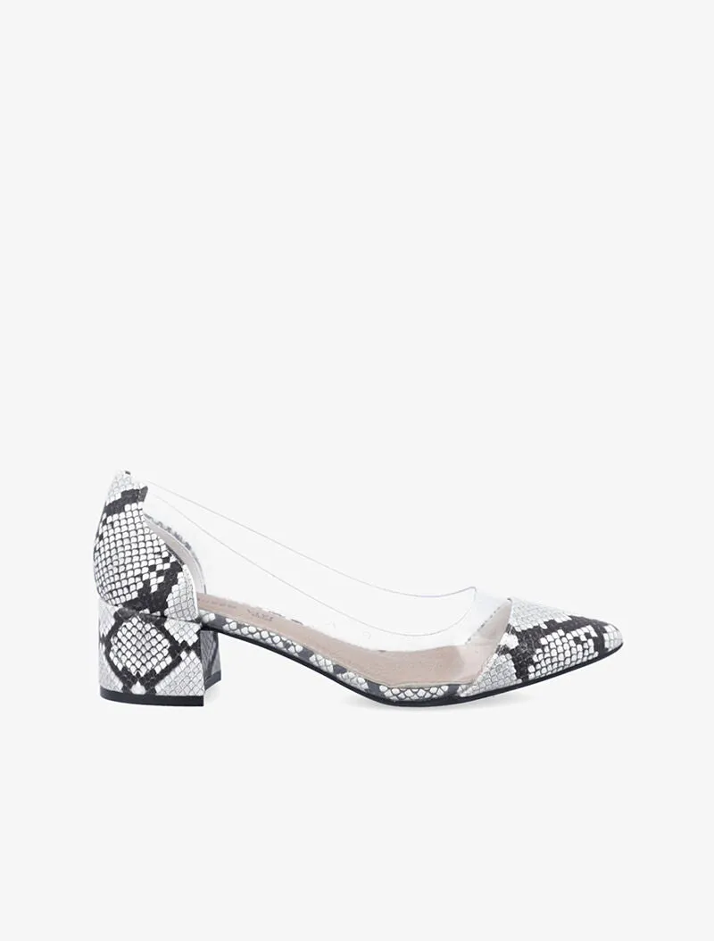 Babies serpent à corps plexis - noir