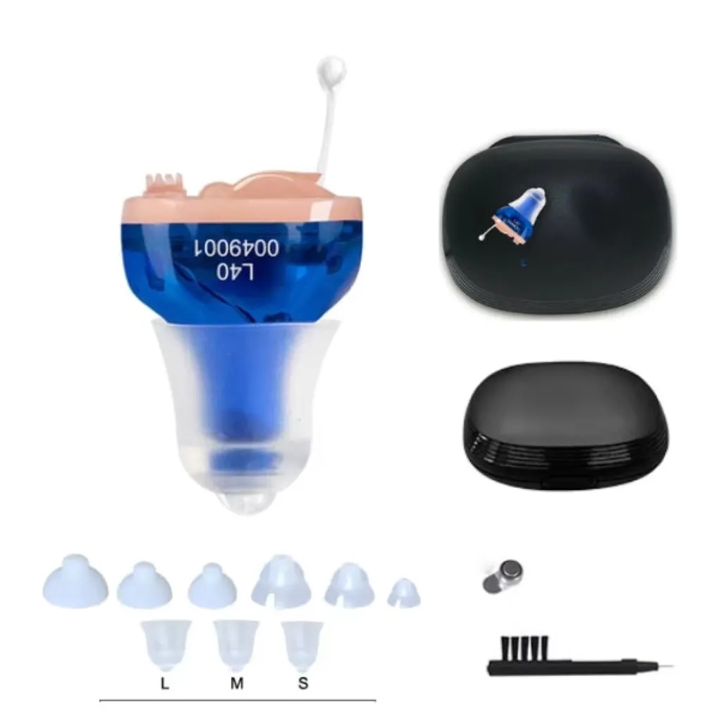 Aide auditive numérique rechargeable invisible