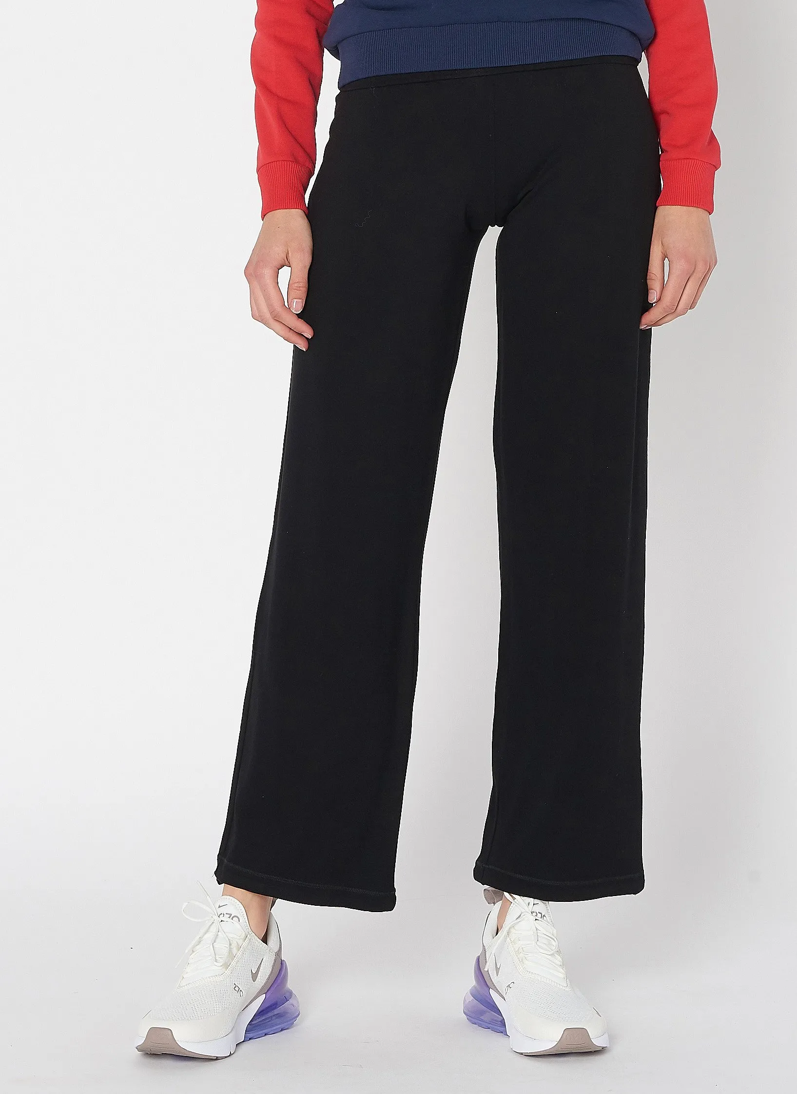 Pantalon de jazz en viscose mélangée Noir