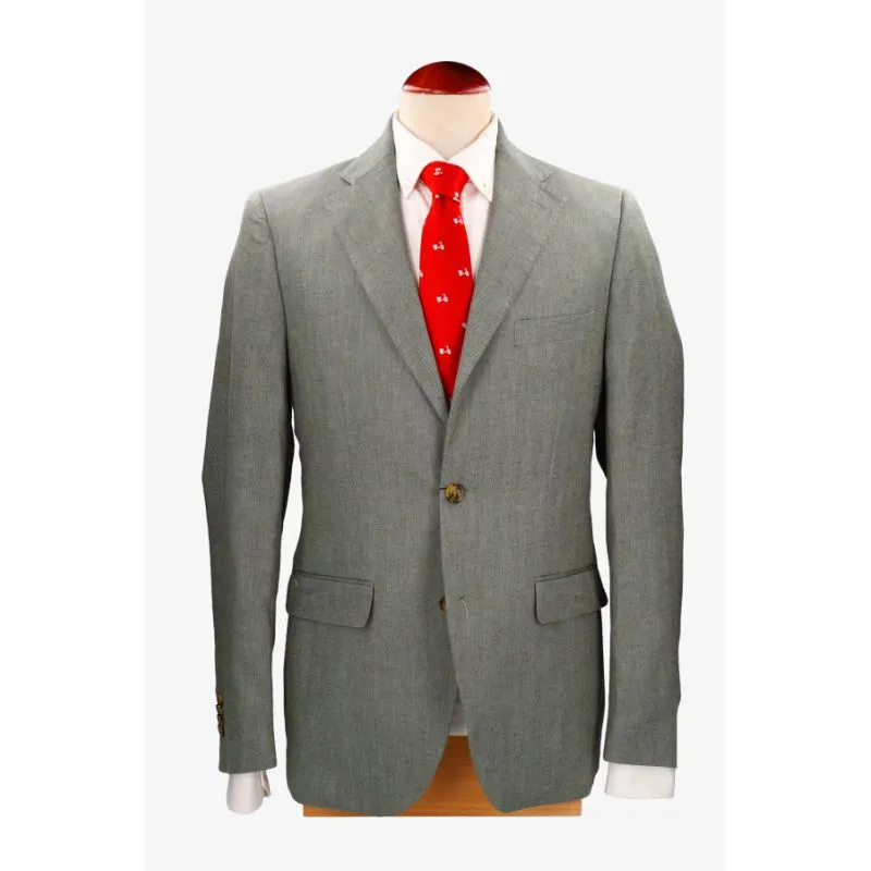 Americana Lino Espiga Verde