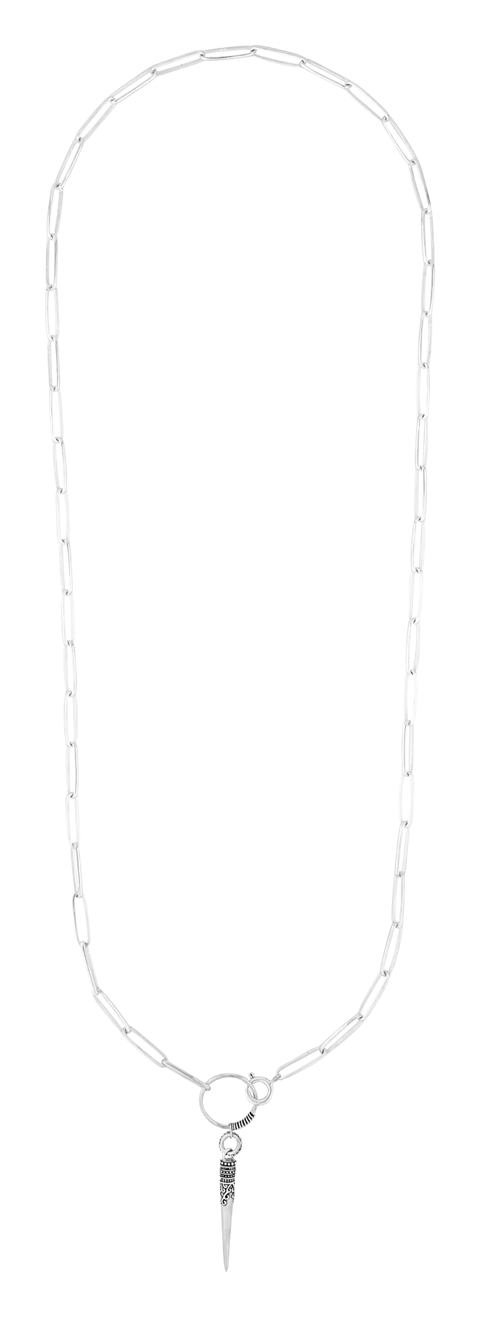 Collier en argent massif Argent NAOMIE