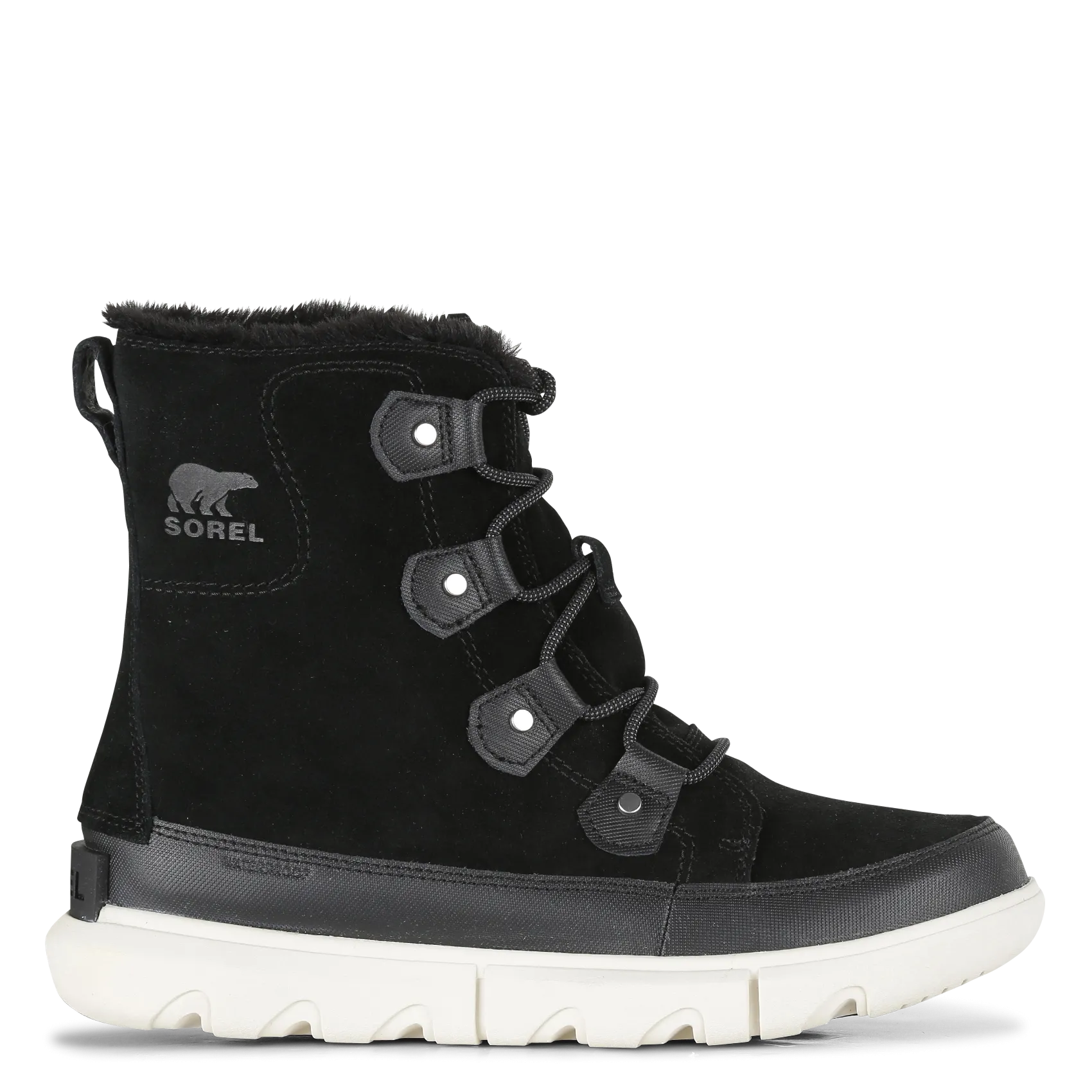 Bottine imperméable fourrée Noir SOREL EXPLORER II JOAN