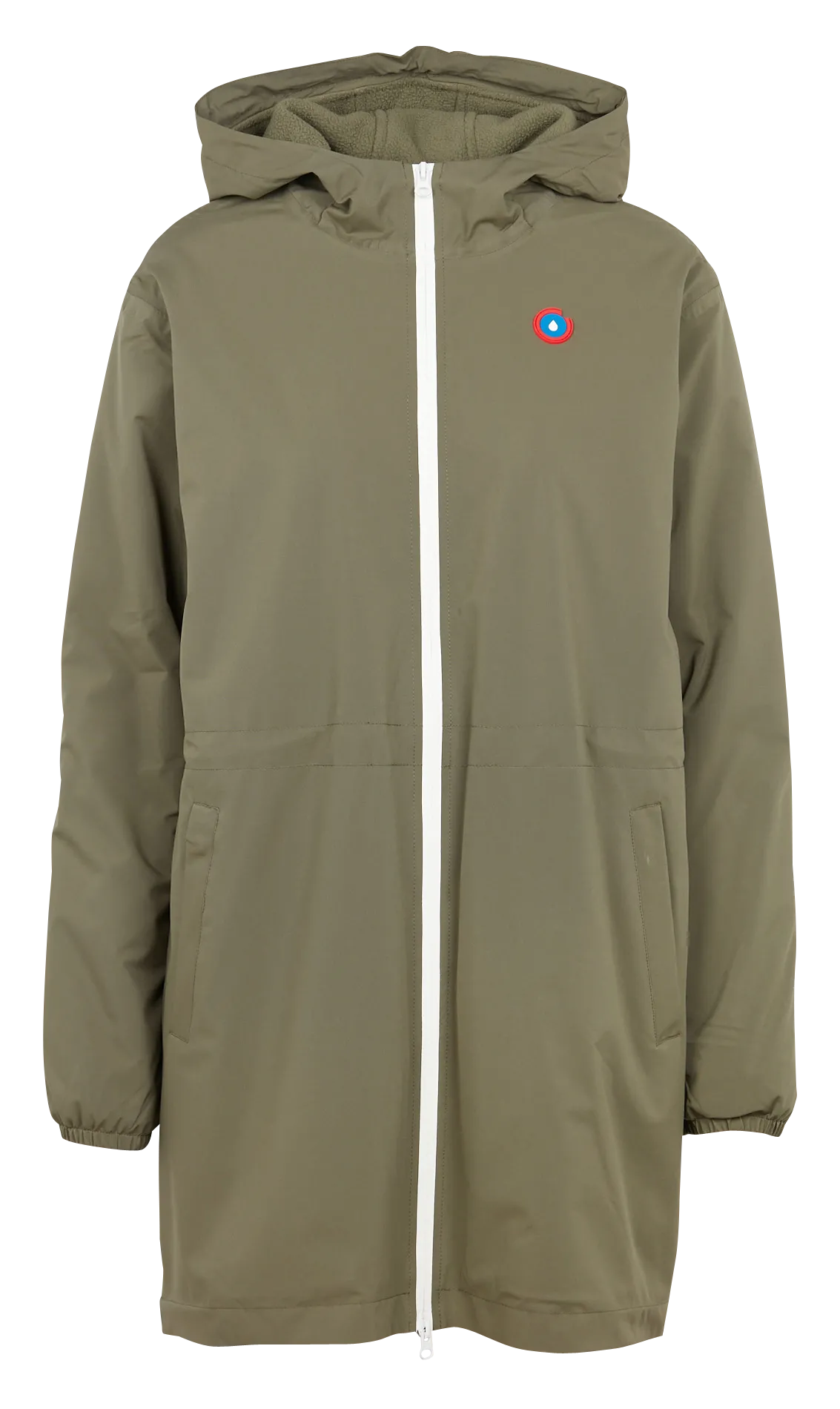 Coupe-vent imperméable à capuche Kaki