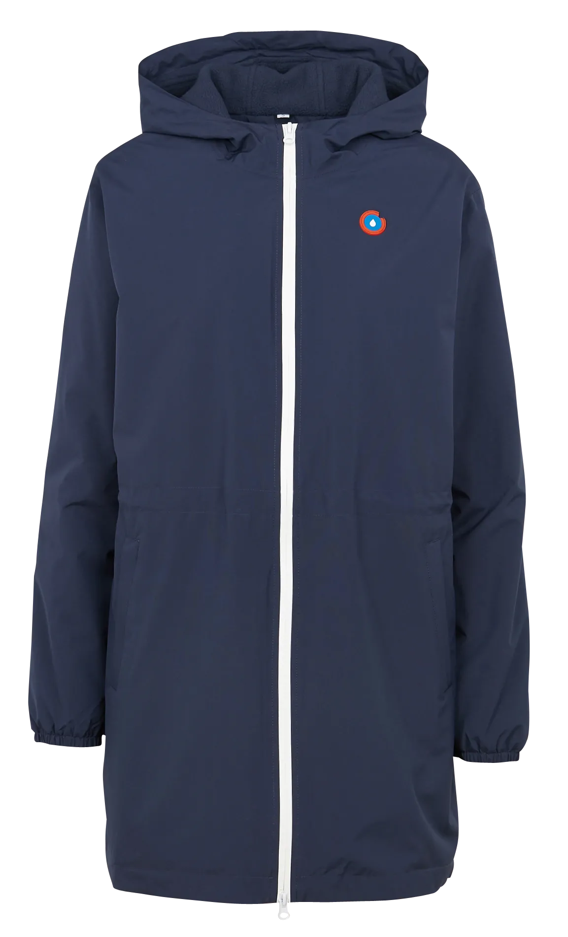 Coupe-vent imperméable à capuche Bleu