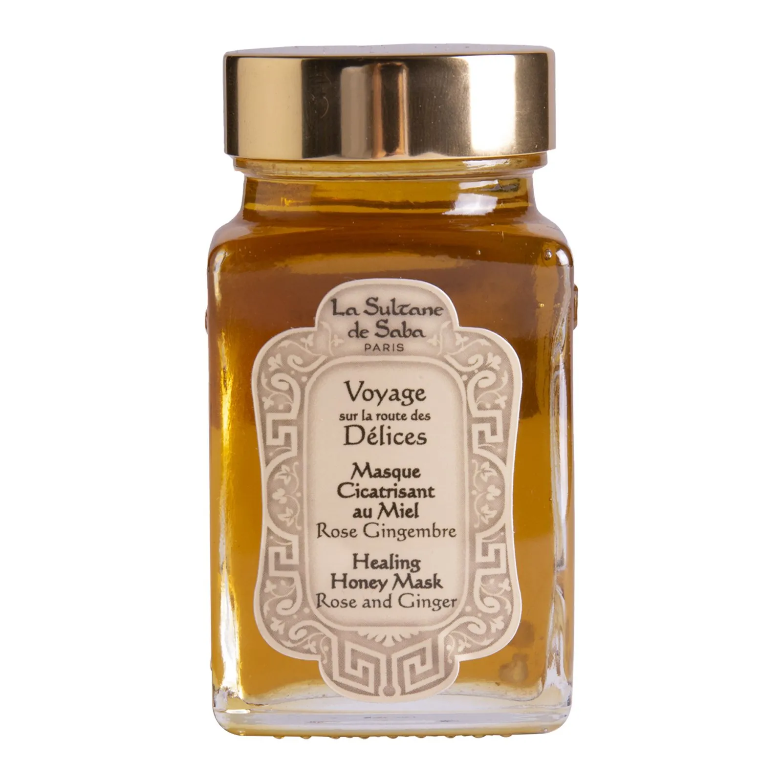 Masque Visage Cicatrisant au miel Rose & Gingembre