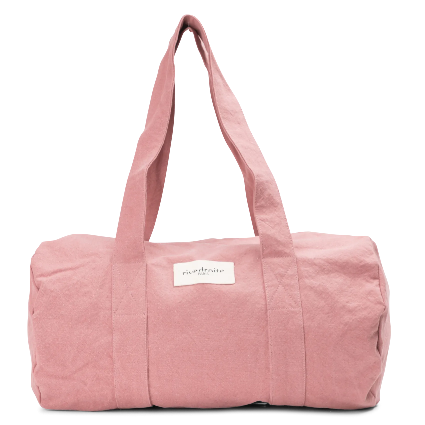 Sac polochon en coton recyclé Rose BALLU