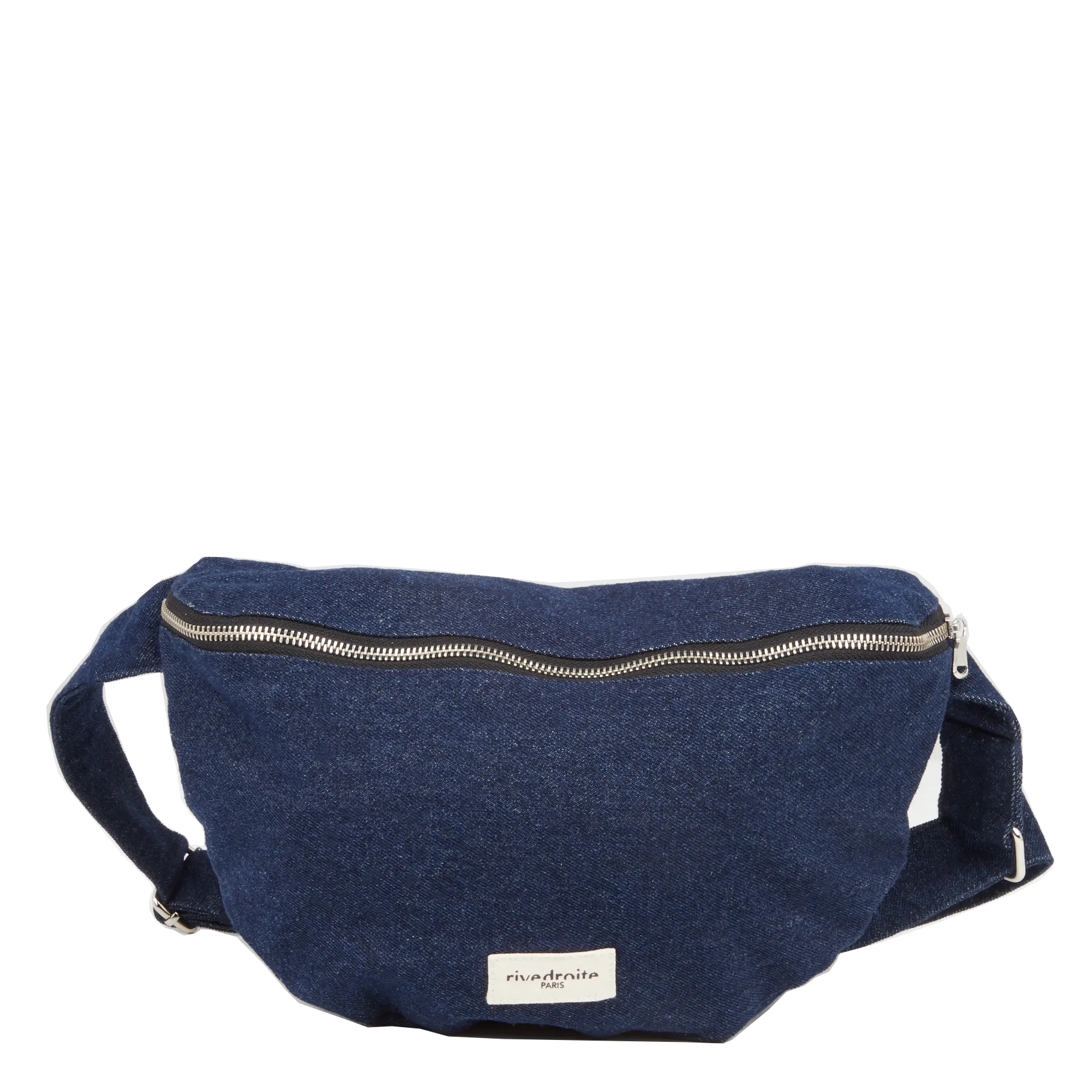 Sac banane en coton recyclé imprimé Jean brut CUSTINE XL