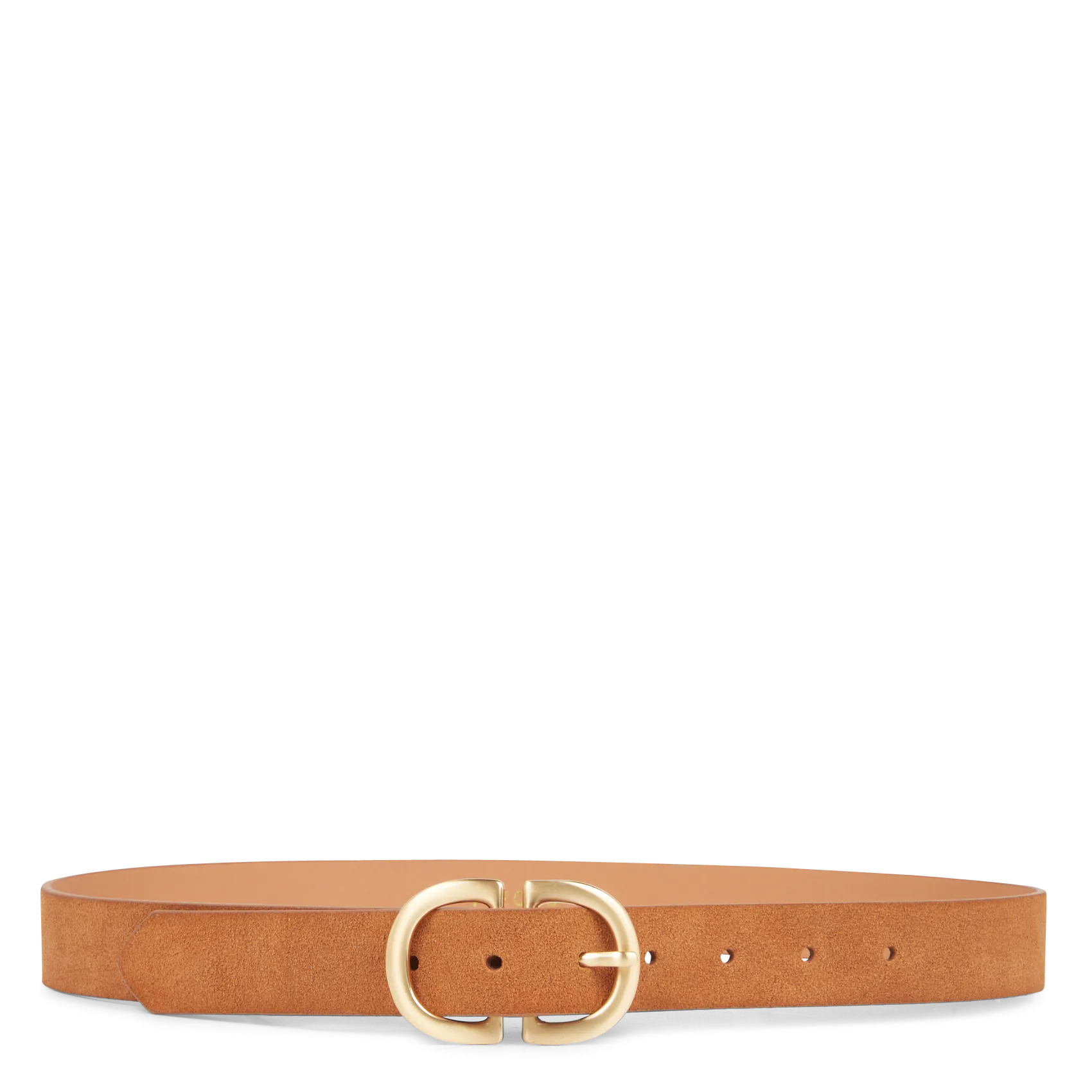 Ceinture à boucle en cuir Marron JUVA