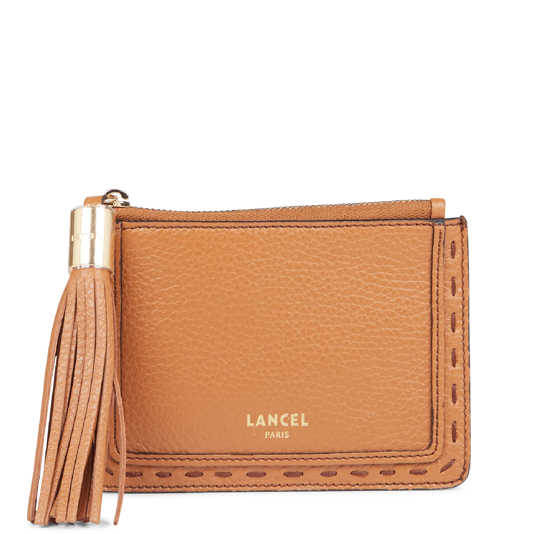 Porte-carte en cuir Beige PREMIER FLIRT