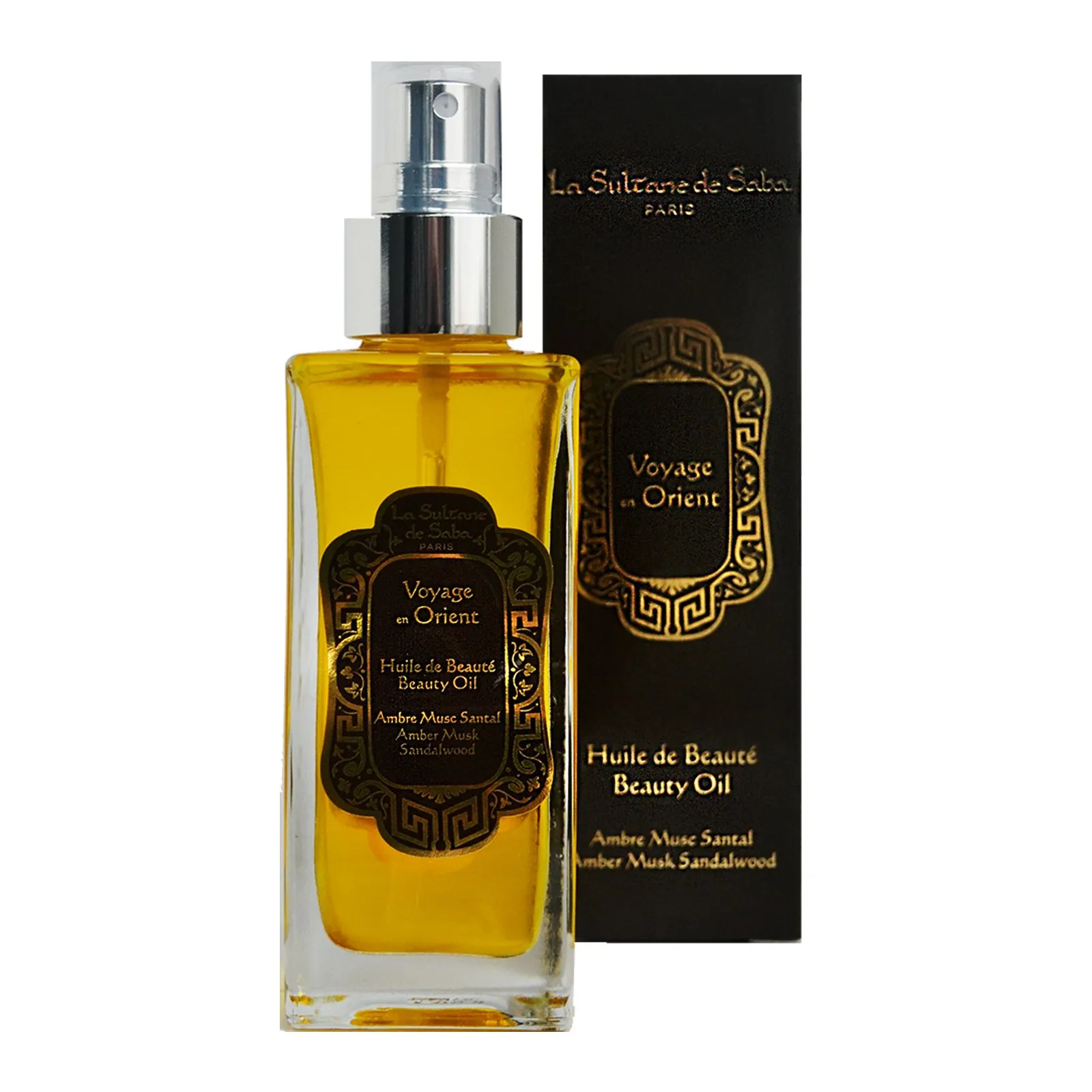 Huile de beauté Ambre Musc Santal
