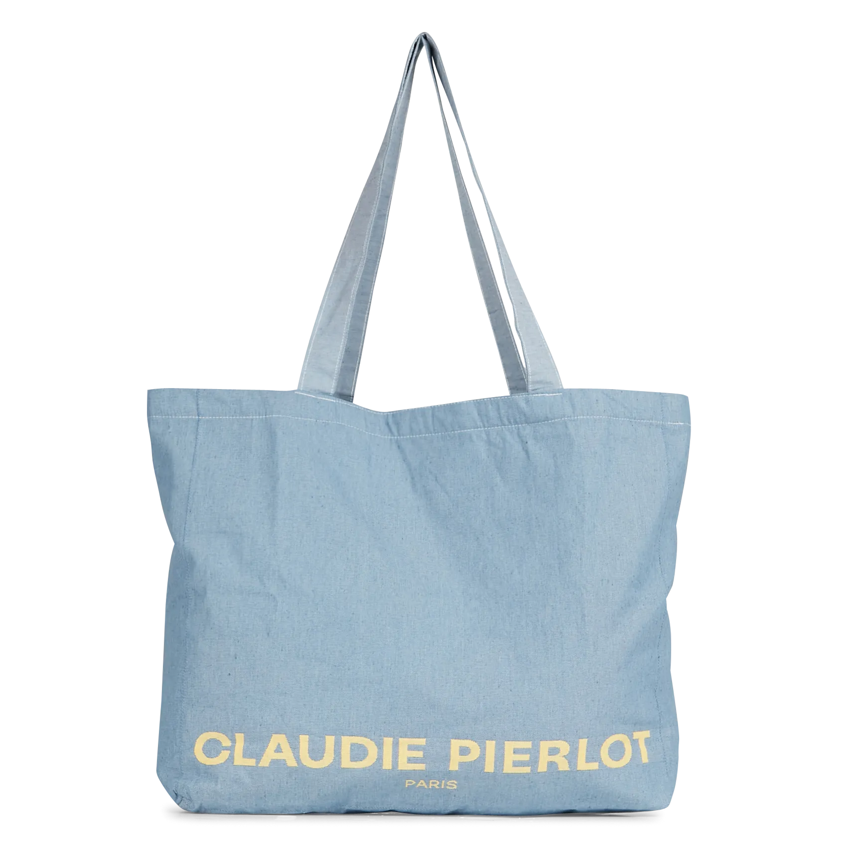 Sac cabas en coton recyclé Bleu