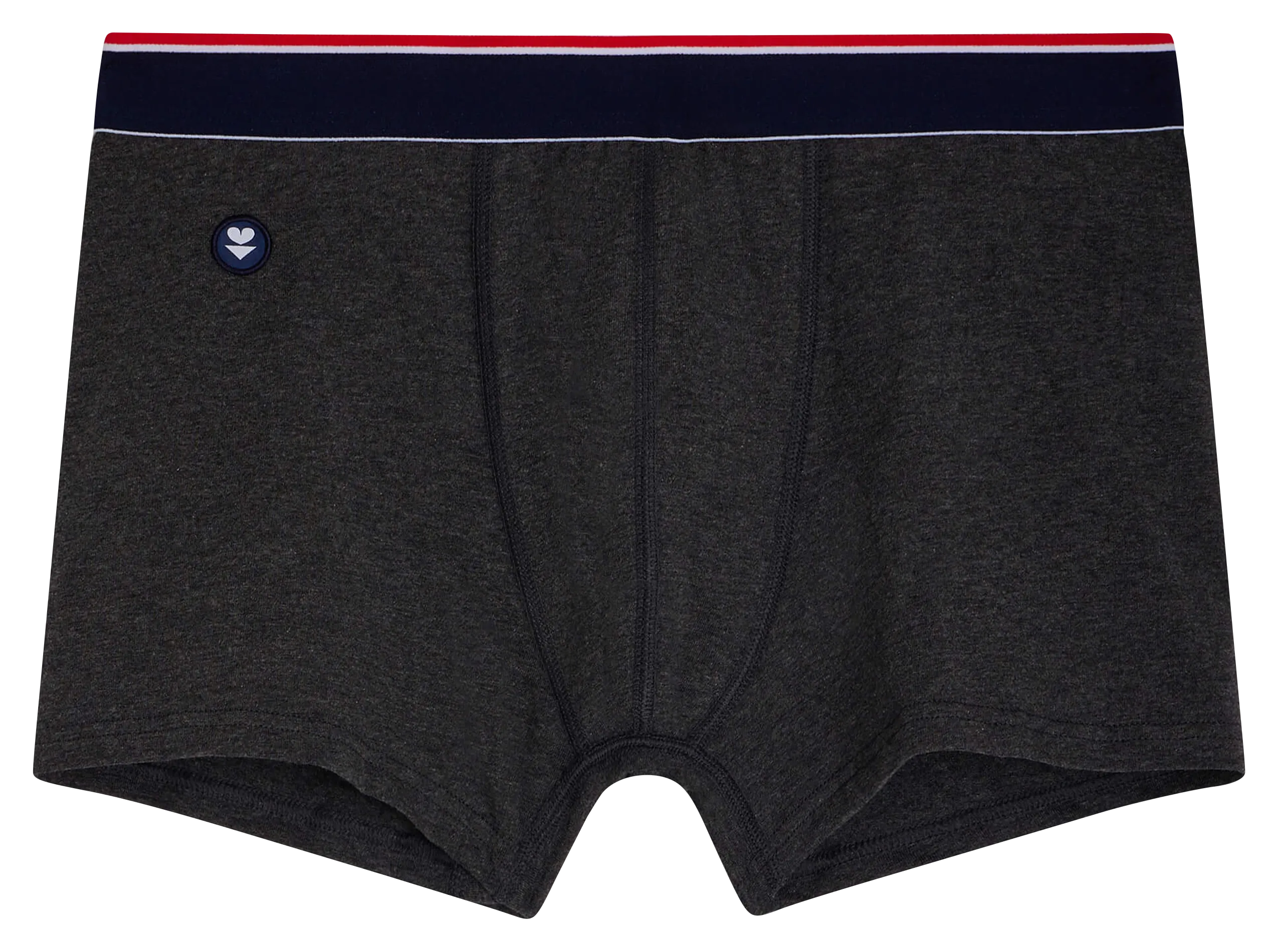 Boxer court en coton Gris MARIUS PLUS