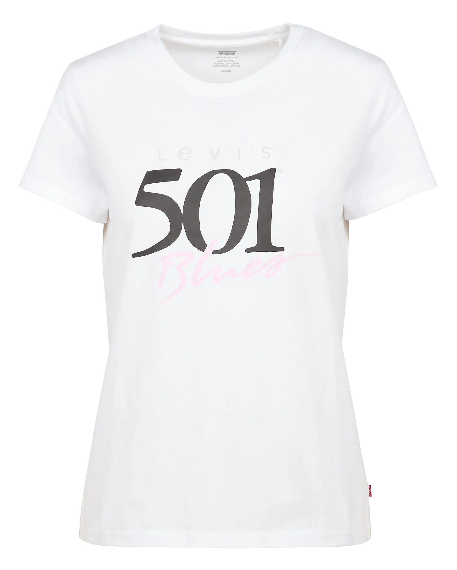 Tee-shirt col rond en coton Blanc THE PERFECT TEE