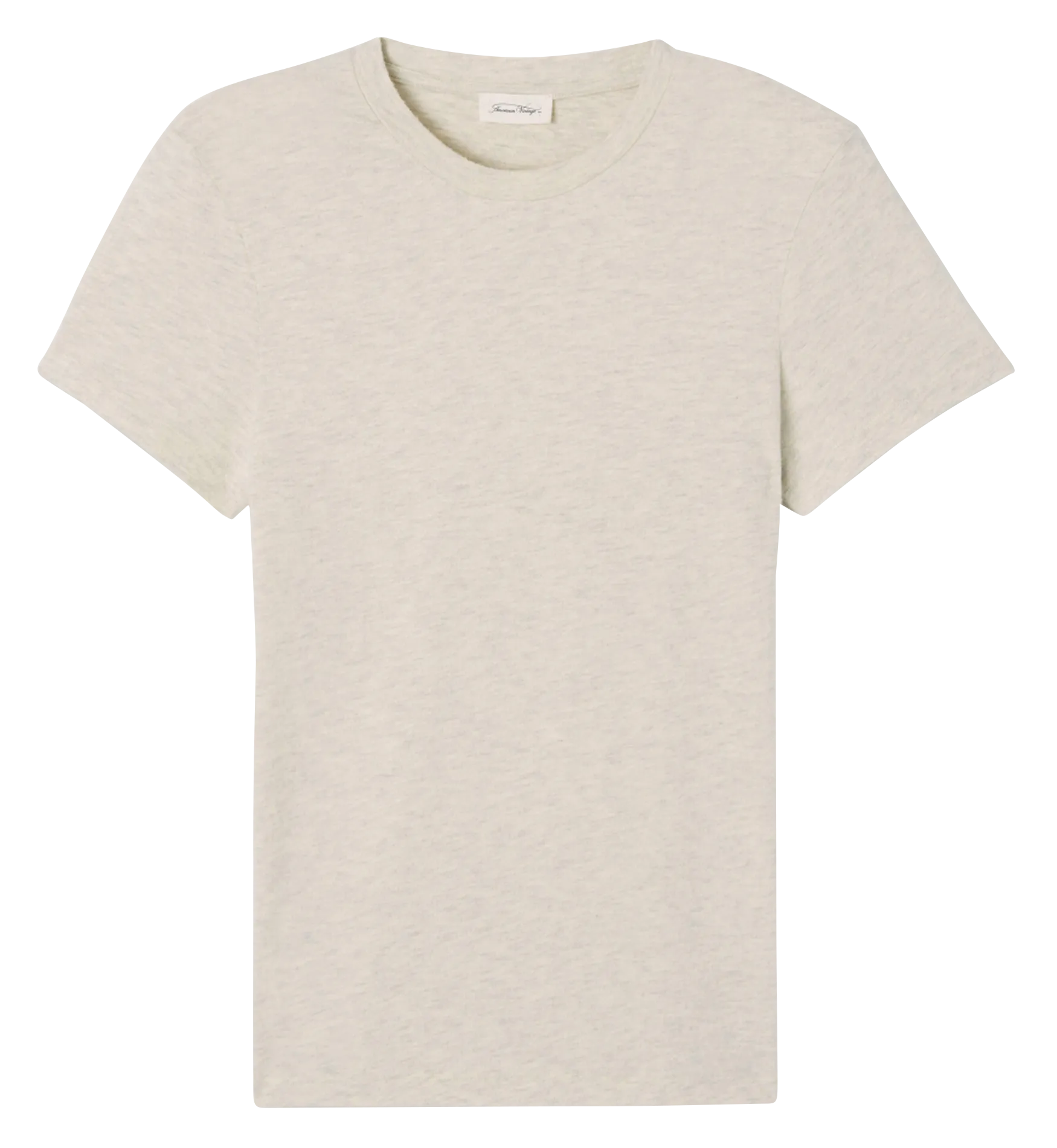 Tee-shirt col rond en coton mélangé Gris YPAWOOD
