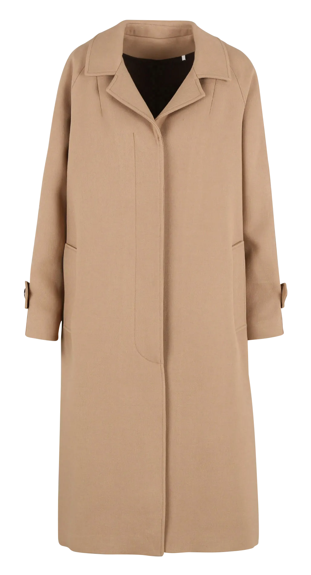 Manteau col tailleur Beige MOULIN