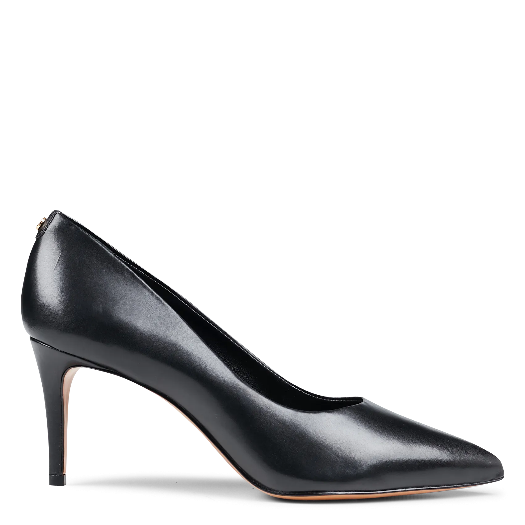 Escarpins à talon en cuir Noir AZALEA2