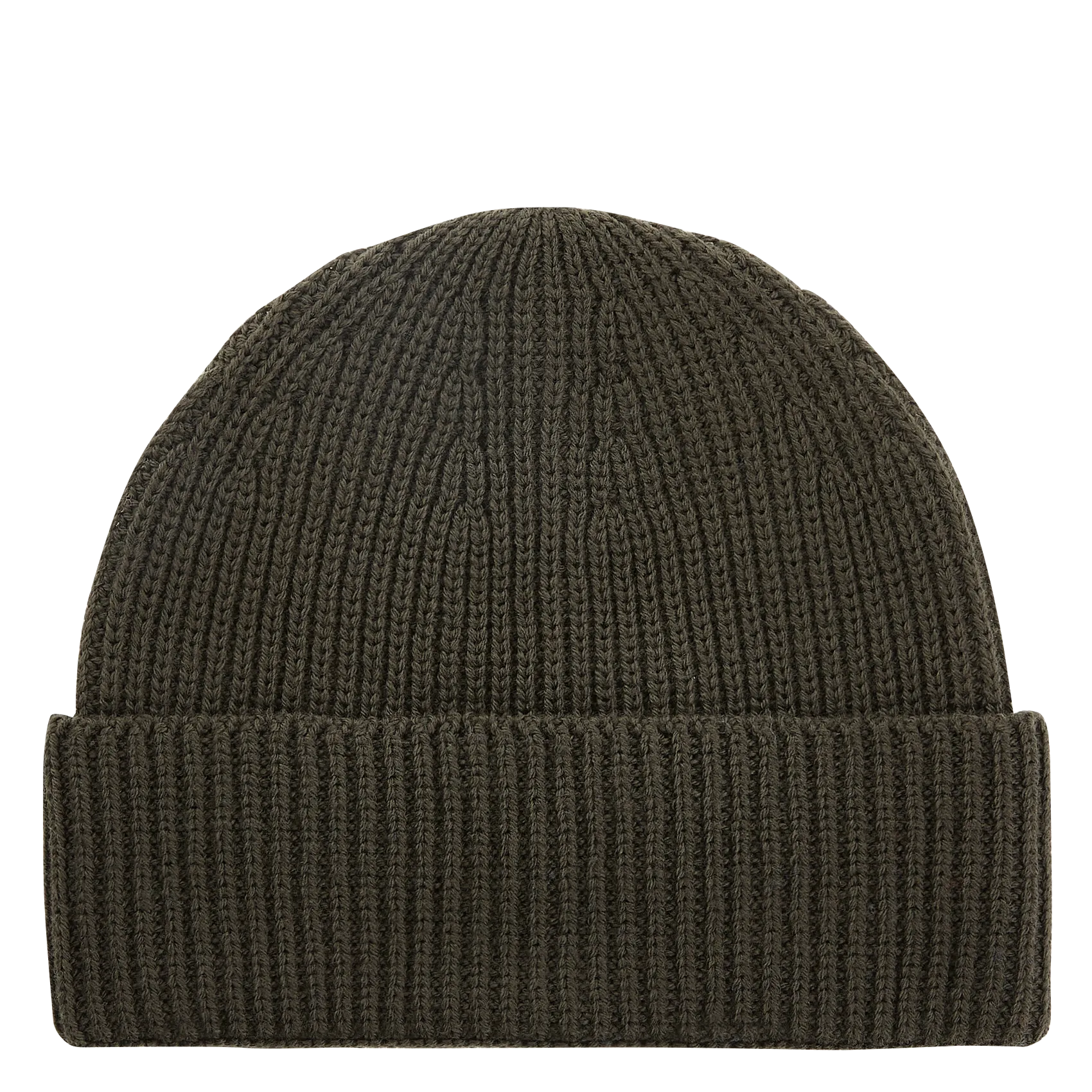 Bonnet en laine Kaki