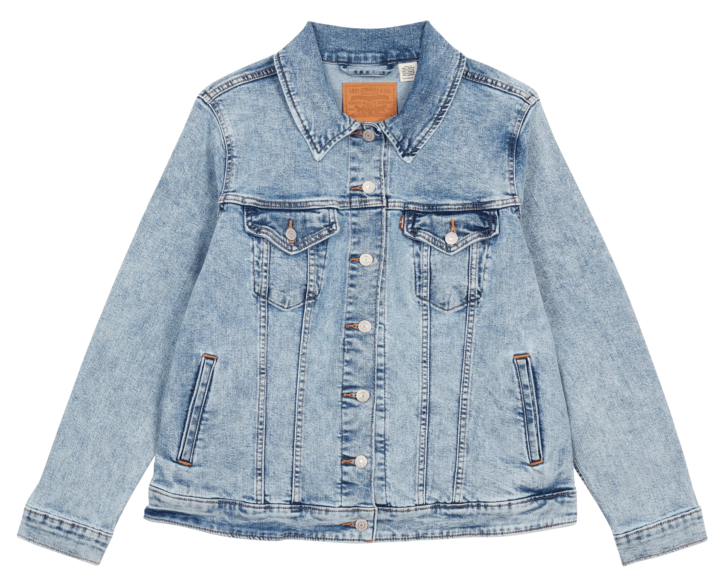 Veste en jean délavé Jean Délavé PL ORIGINAL TRUCKER