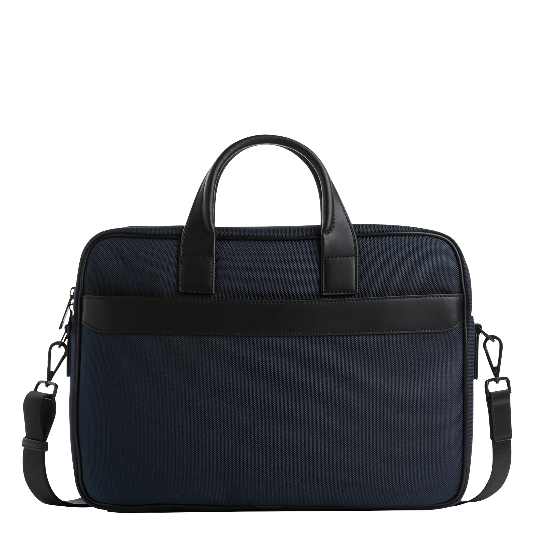 Sac ordinateur en toile Bleu