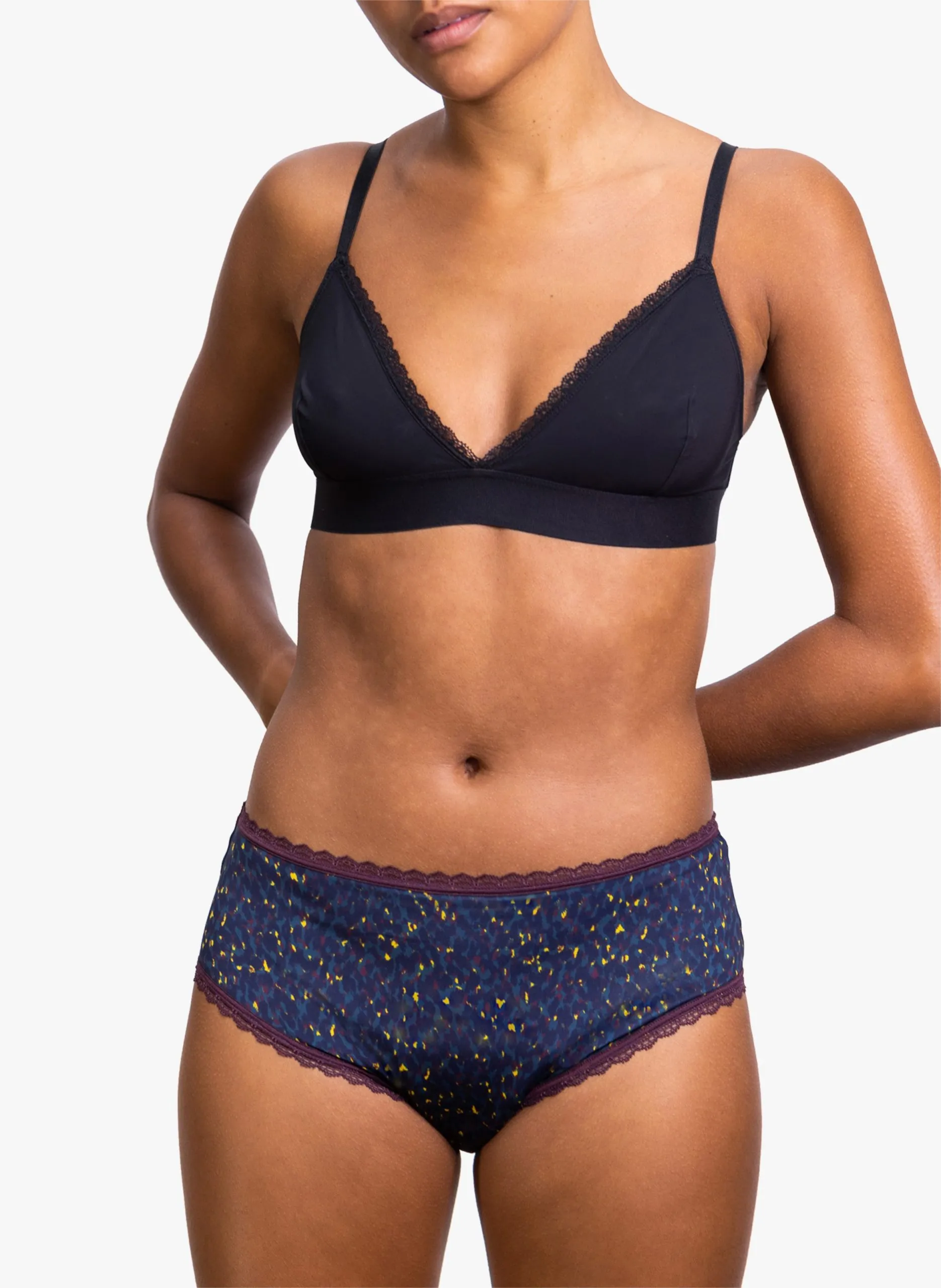 Culotte menstruelle flux abondant Jaune CALLIE